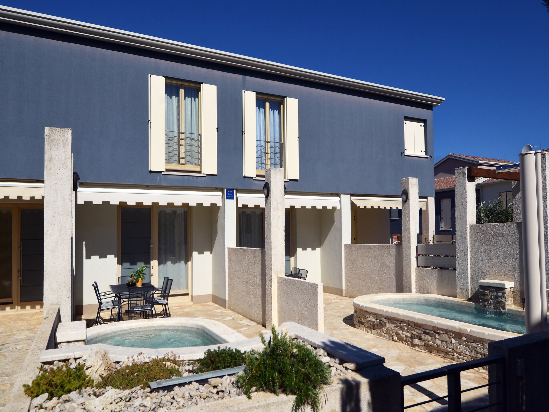 Villa Blue 1: Moderne villa met privézwembad op 400m van zee in Banjole, Istrië - foto 3