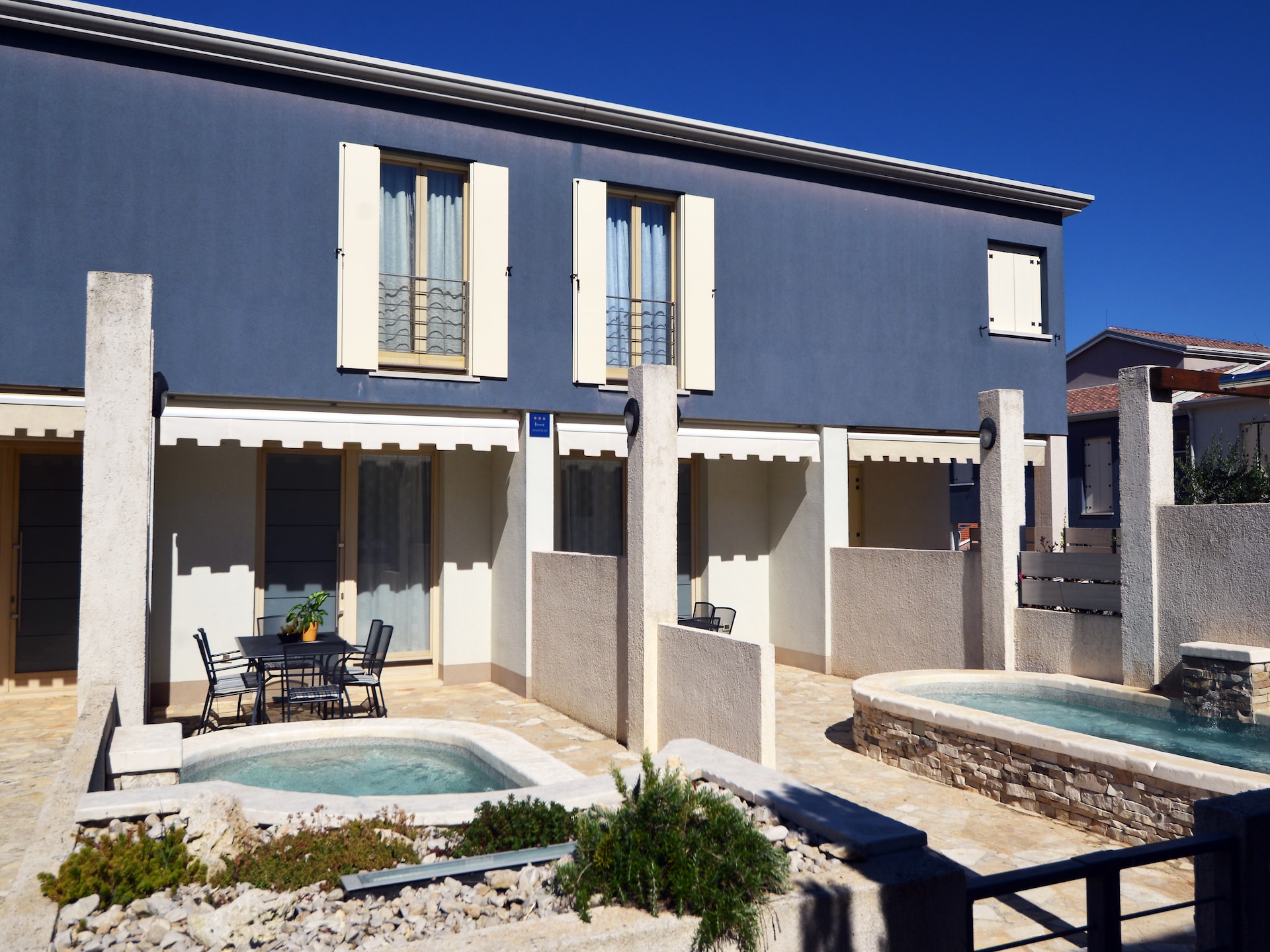 Villa Blue 1: Moderne villa met privézwembad op 400m van zee in Banjole, Istrië - foto 2