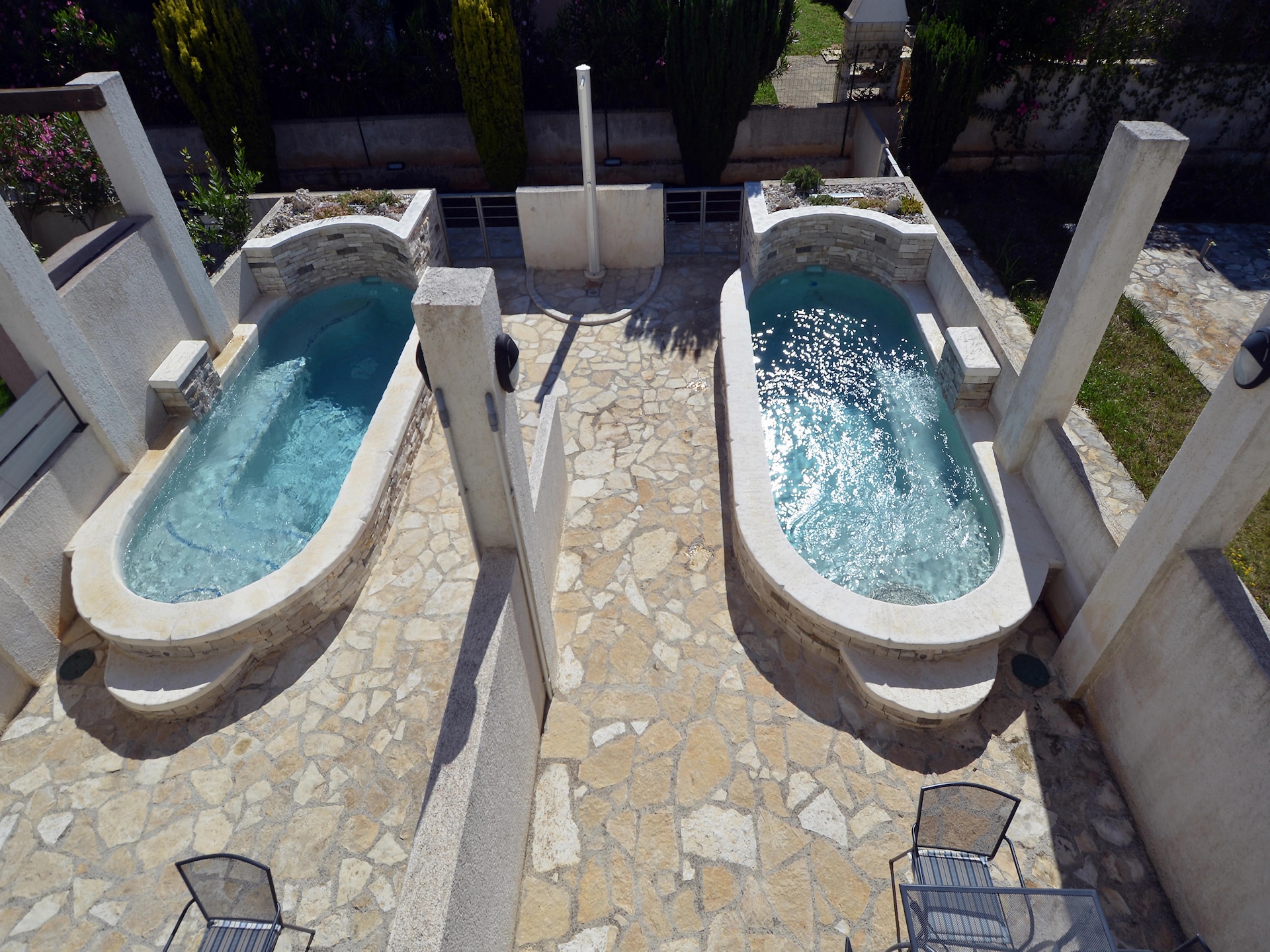 Villa Blue 2: Stijlvol vakantiehuis met terras op 500m van strand in Banjole - foto 19