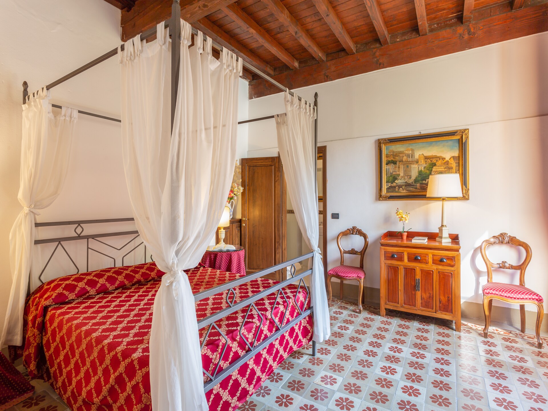 Villa Eugenia: Ruim Toscaans landhuis voor 20 personen met zwembad bij Vicchio - foto 17
