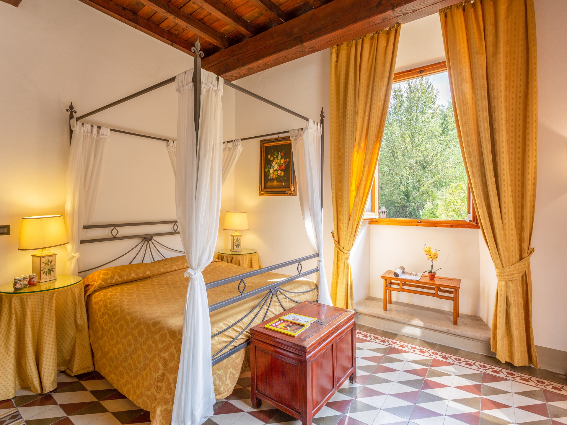 Villa Eugenia: Ruim Toscaans landhuis voor 20 personen met zwembad bij Vicchio - foto 12