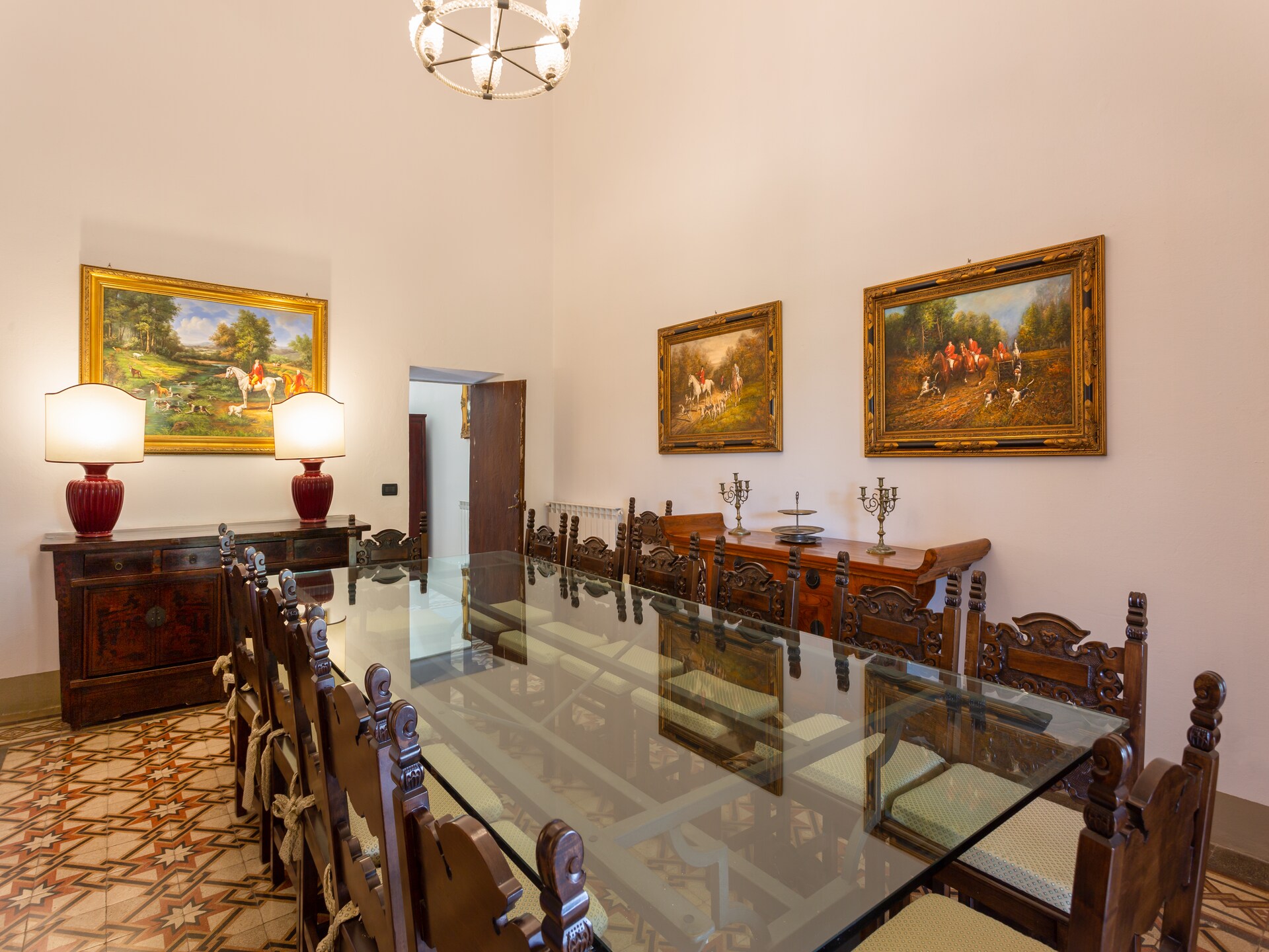 Villa Eugenia: Ruim Toscaans landhuis voor 20 personen met zwembad bij Vicchio - foto 5