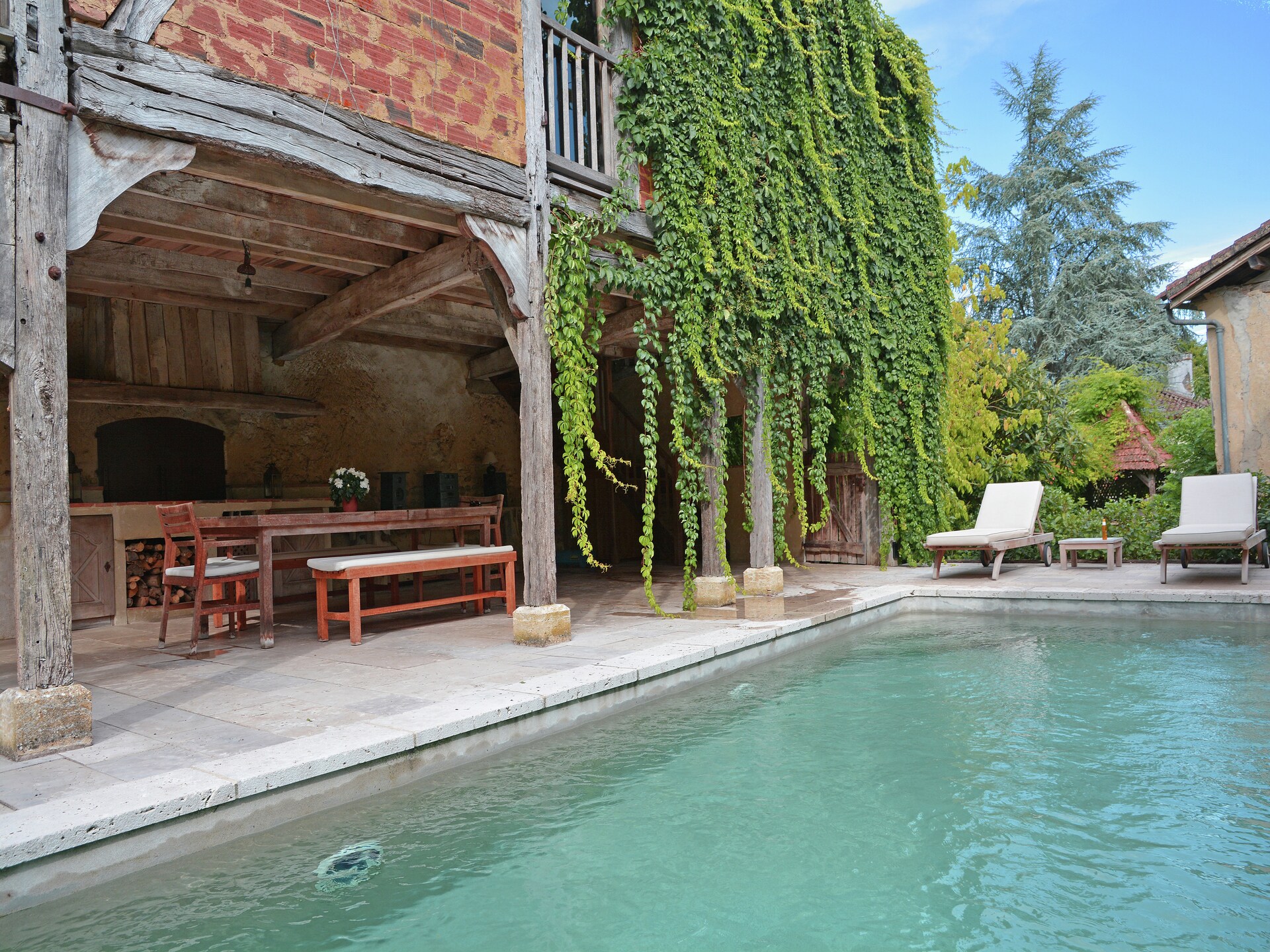 Romantisch Landhuis in Armagnac met Privézwembad en 5 Slaapkamers - foto 19