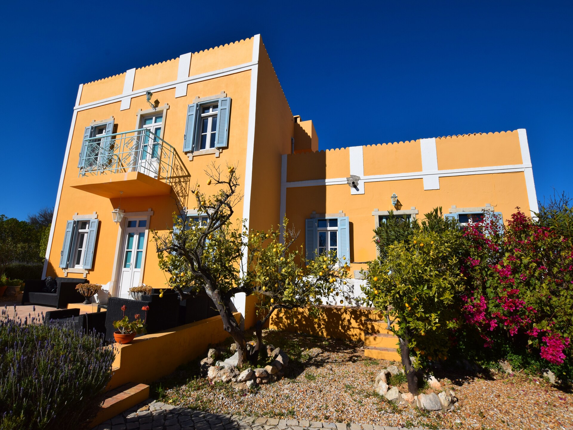 Sfeervol landhuis Quinta Amarela in Loulé met zeezicht - foto 1