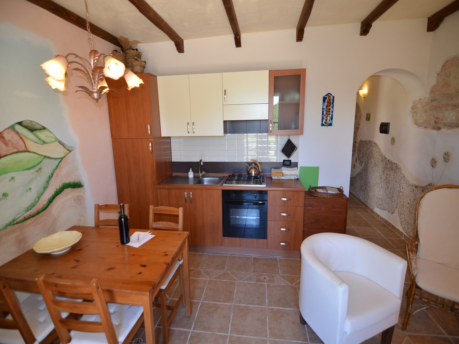 Terra: Rustiek appartement met uitzicht op de heuvels bij Pergola - foto 11