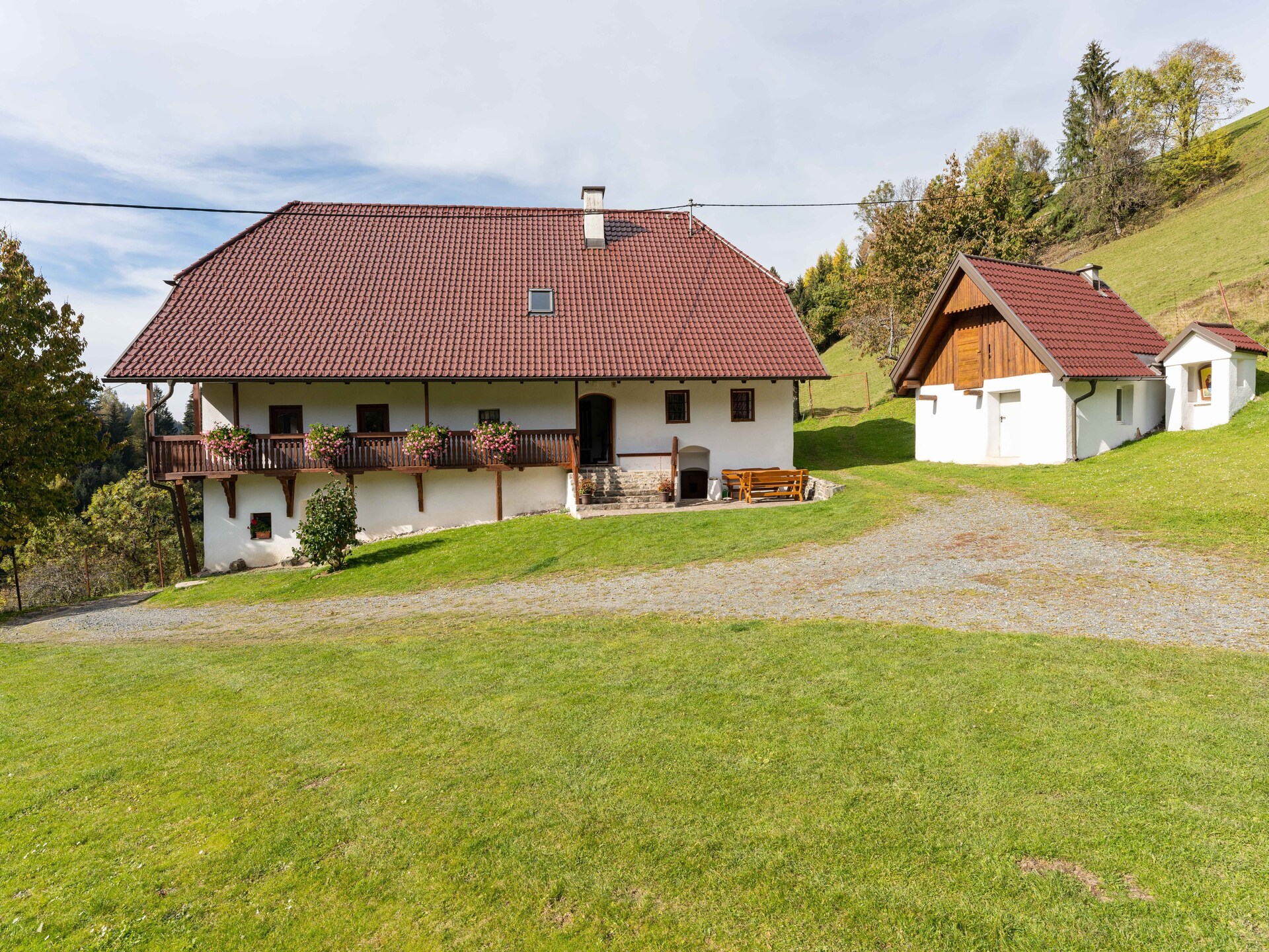 Zois Hütte: Vrijstaand vakantiehuis met sauna in de Karinthische bergen - foto 1