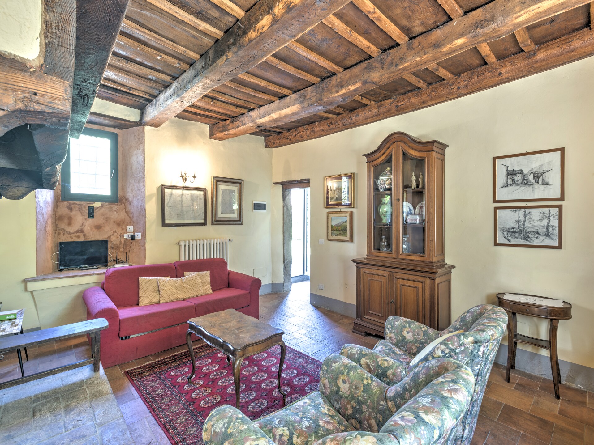 Sagrestia 1: Authentiek vakantiehuis in middeleeuws Toscaans dorp met zwembad - foto 2