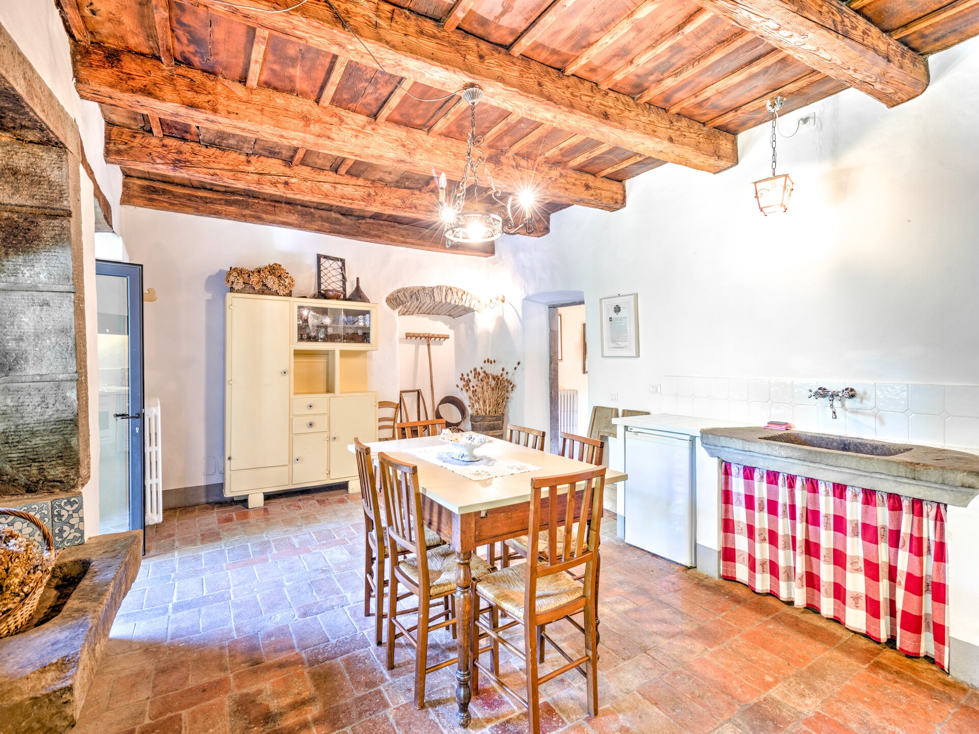 Sagrestia 1: Authentiek vakantiehuis in middeleeuws Toscaans dorp met zwembad - foto 12