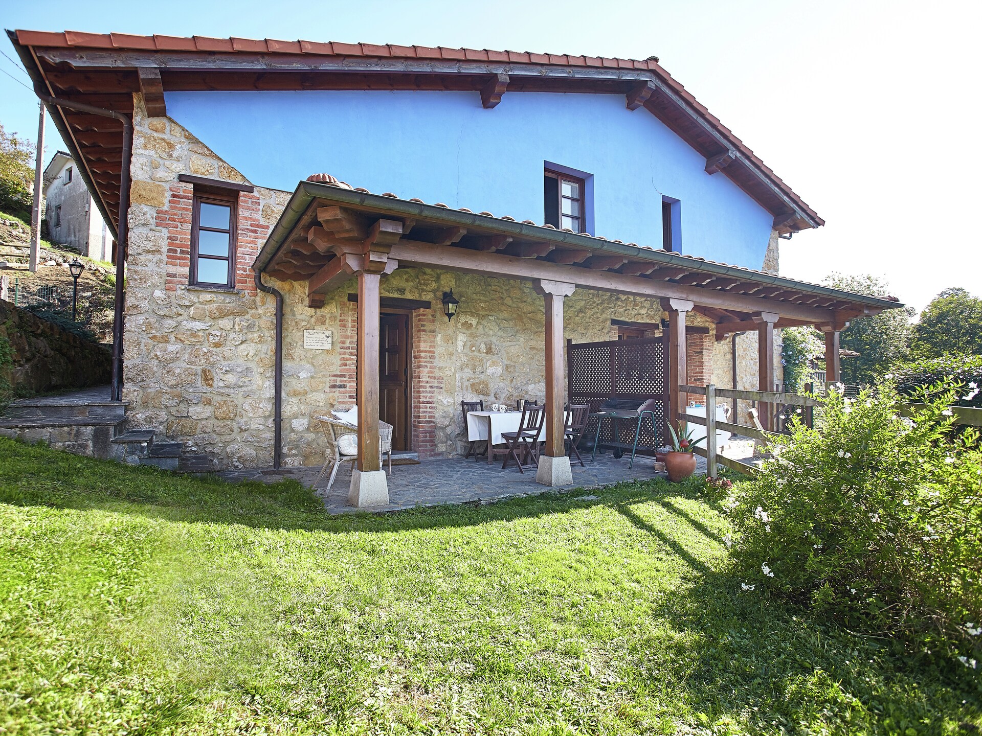 Pruneda II: Landelijk landhuis met tuin in bosrijk Asturië - foto 6