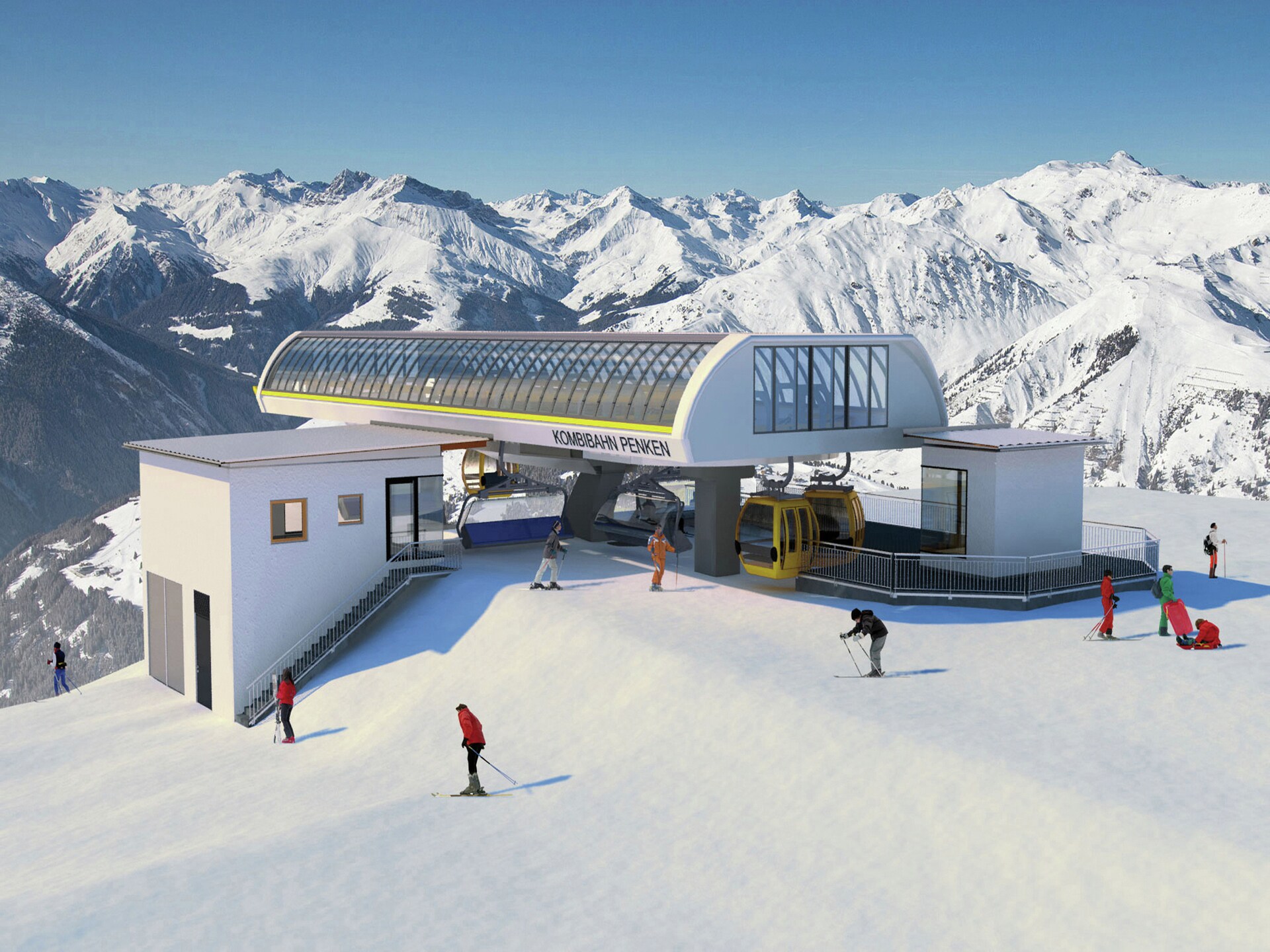 6-persoons appartement aan de piste in Mayrhofen · 6 pers. - foto 28