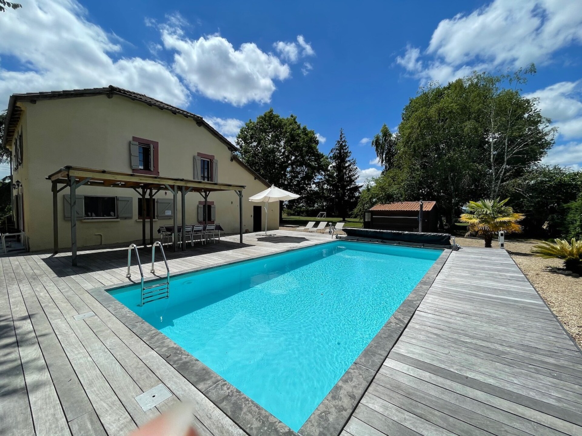 Vrijstaande villa met privézwembad en tuin nabij Cazaubon - foto 35