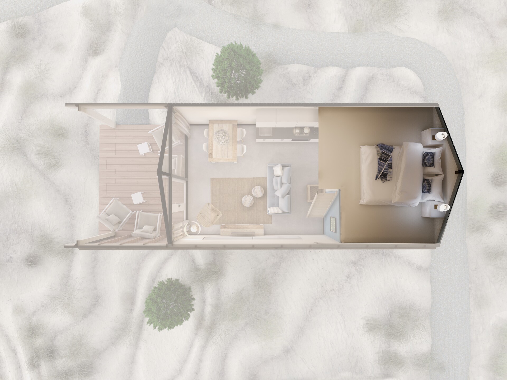 Sea Lodges Bloemendaal 2: luxe strandlodge voor 4 personen aan zee - foto 16