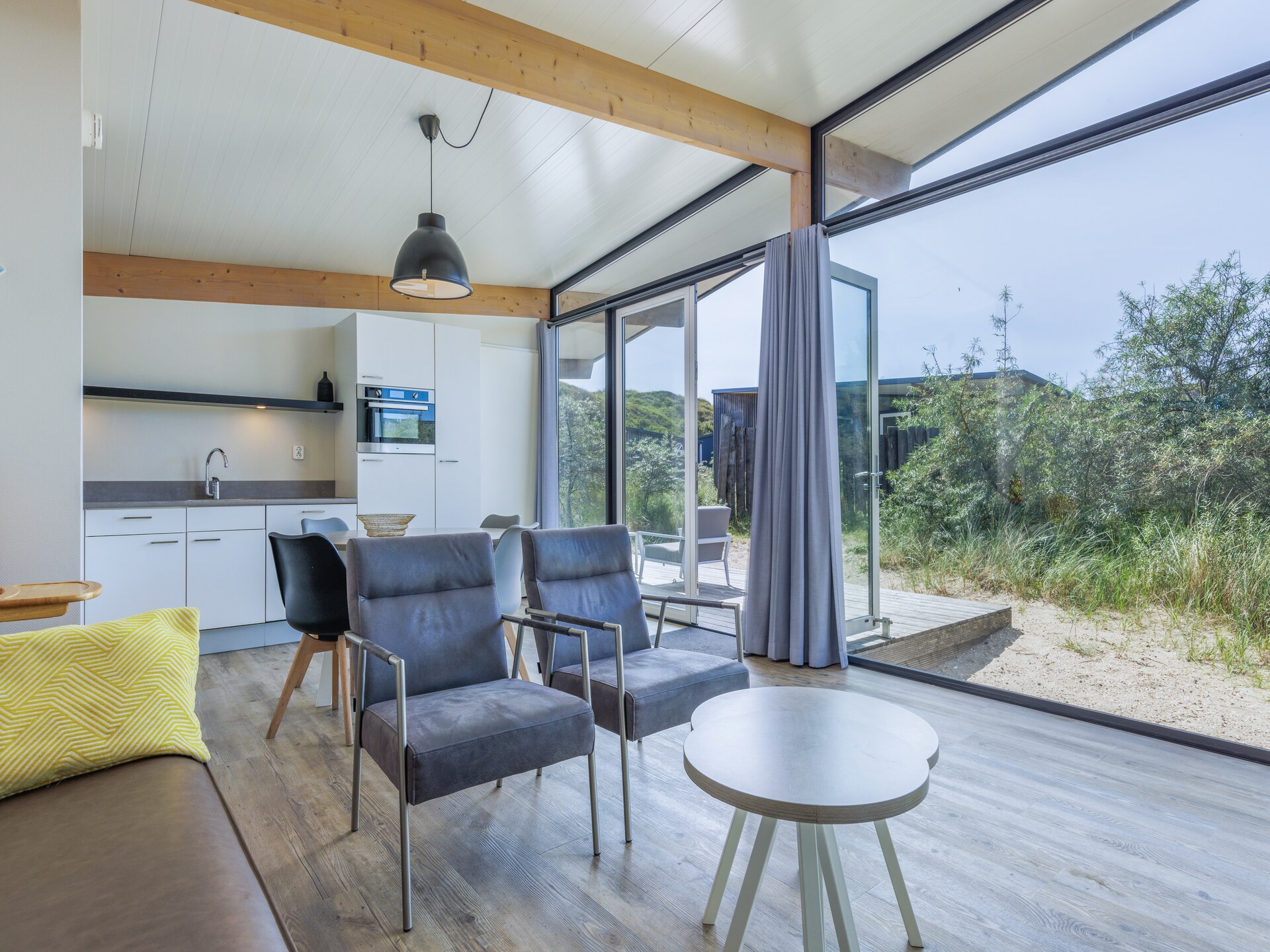 Sea Lodge Bloemendaal: Modern duinhuis met veranda, 2 min van het strand - foto 7