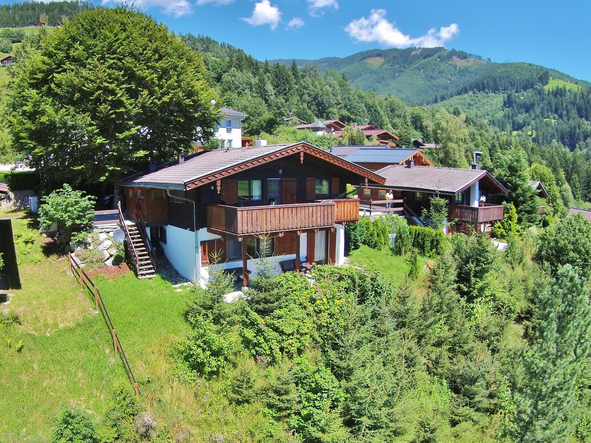 Op 1,4 km van de piste: Ruim vakantiehuis in Niedernsill voor 7 personen - foto 1