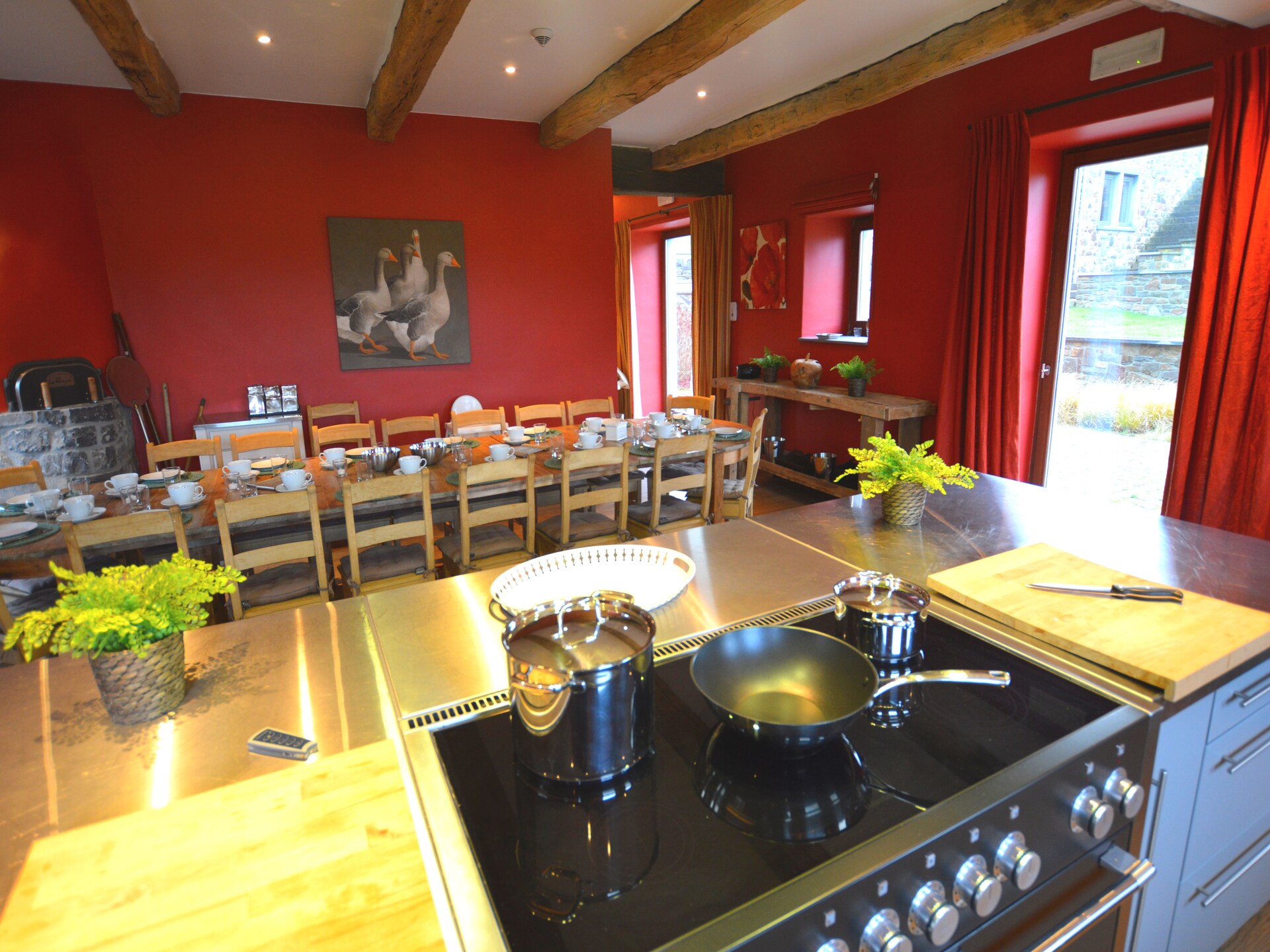 18-persoons vakantiehuis met biljart en pizza-oven in Stave - foto 18