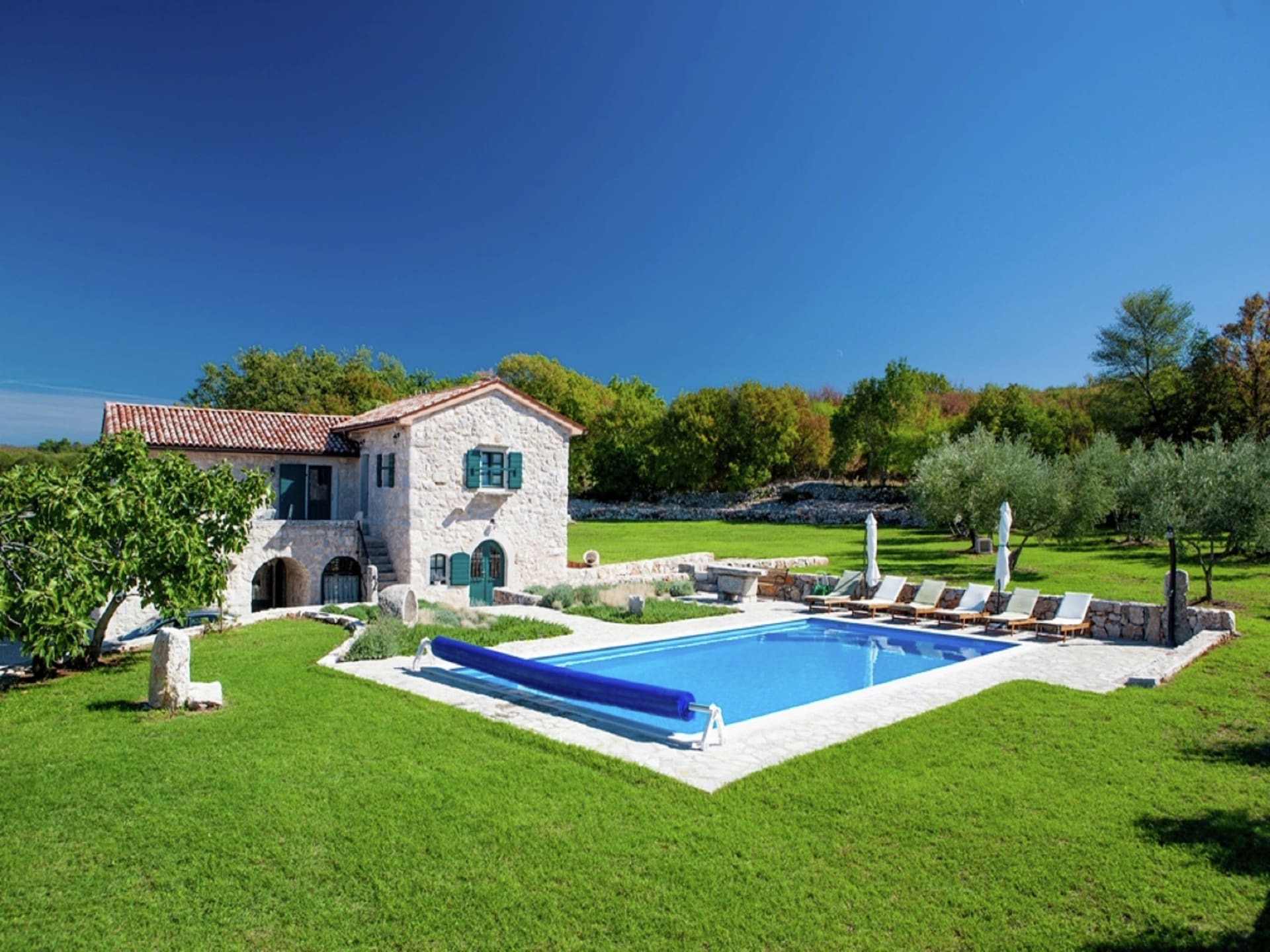 Authentieke villa met privézwembad en buitenkeuken op eiland Krk - foto 9