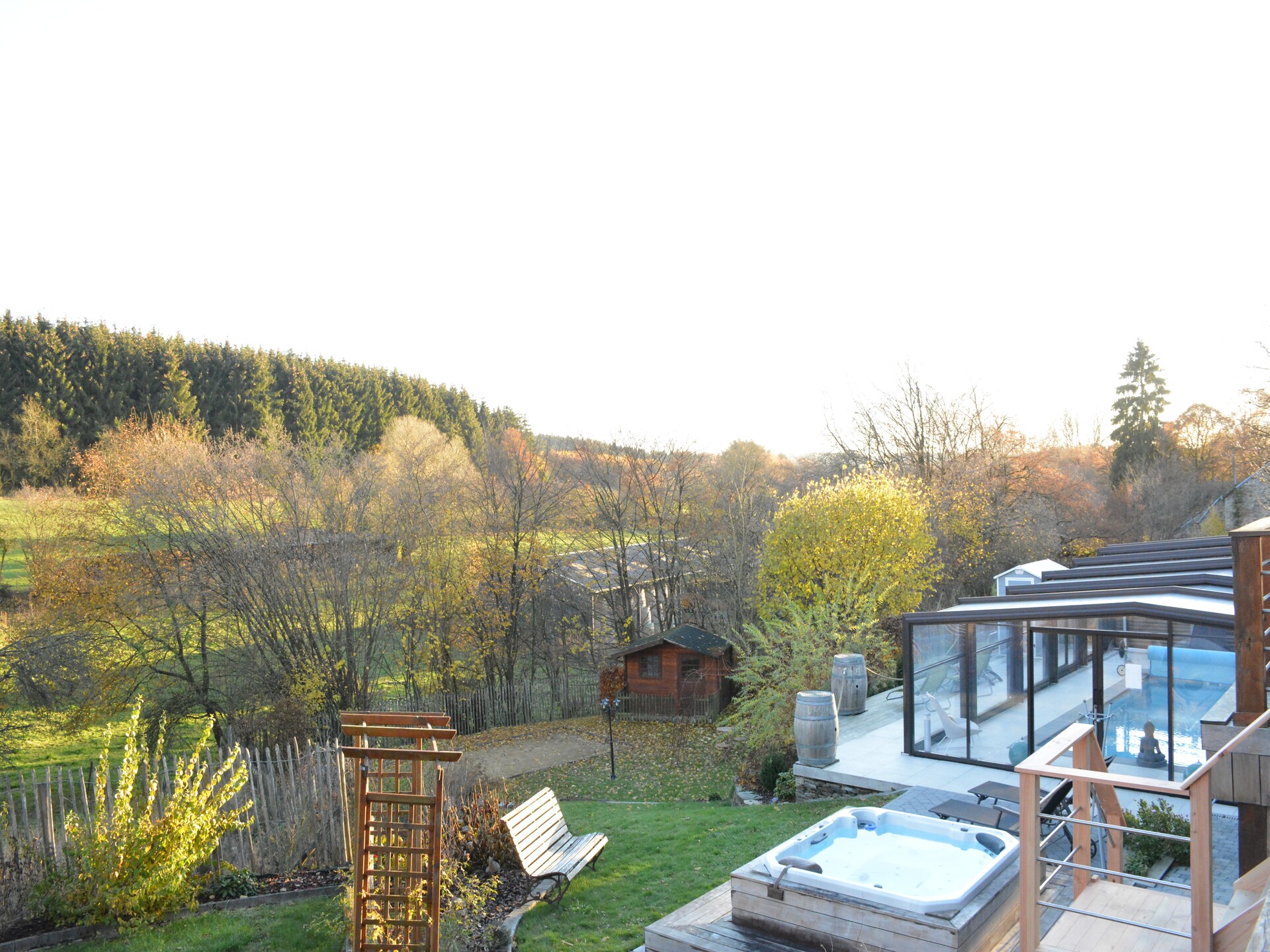 Vakantiehuis met privézwembad en bubbelbad in Redu, Ardennen - foto 30