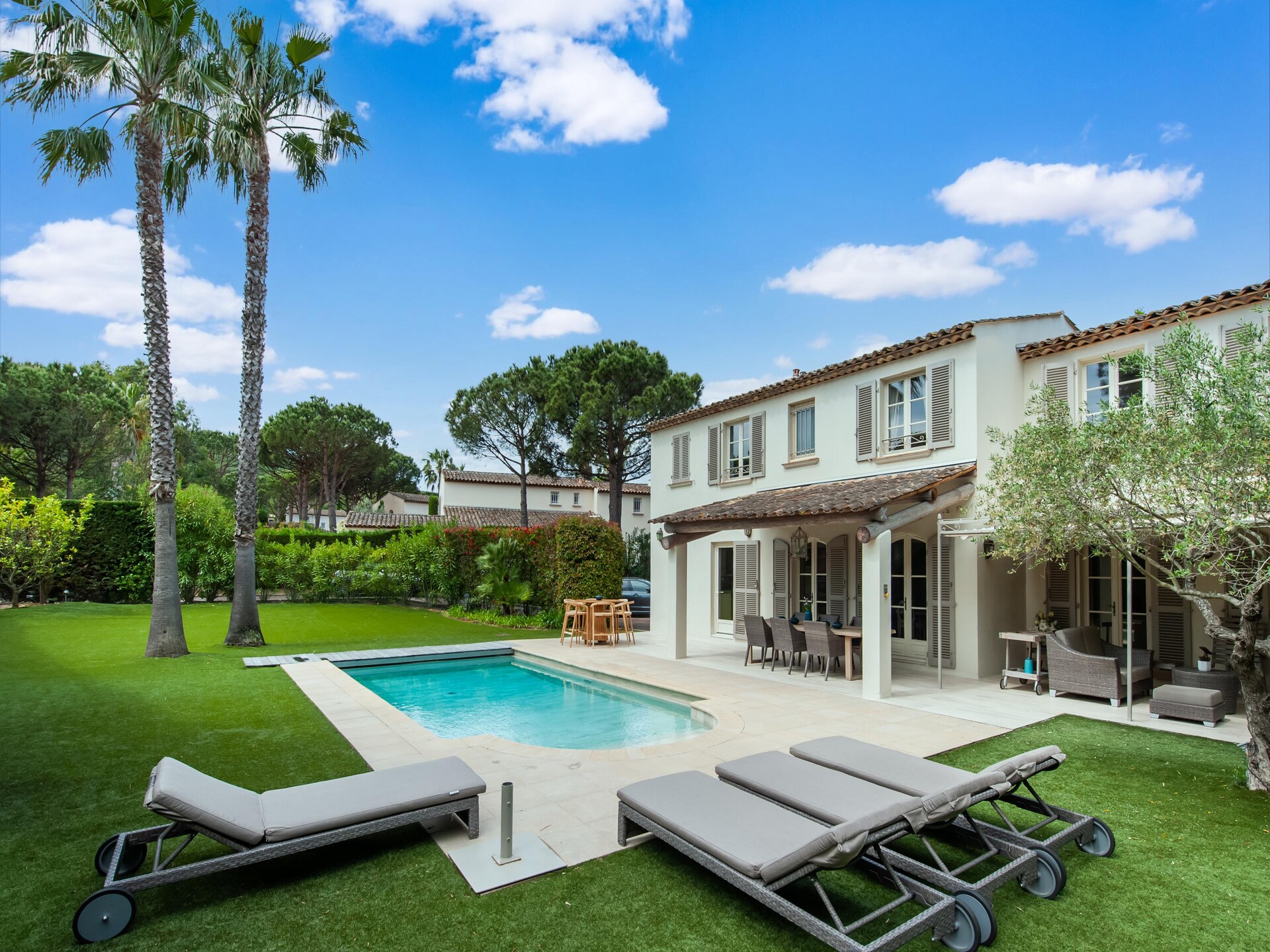 8-persoons villa in Saint Tropez op 400m van het strand - foto 12