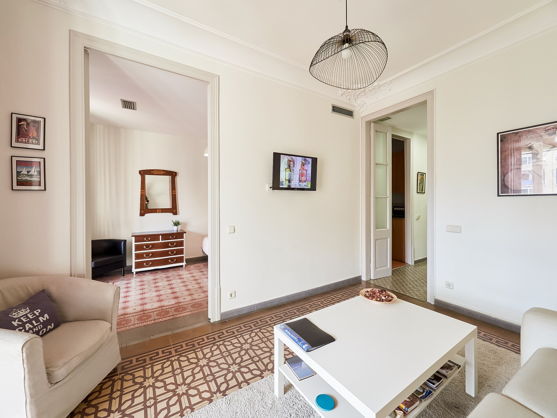 Historisch appartement aan Rambla Paris, 500m van Plaça de Catalunya - foto 9