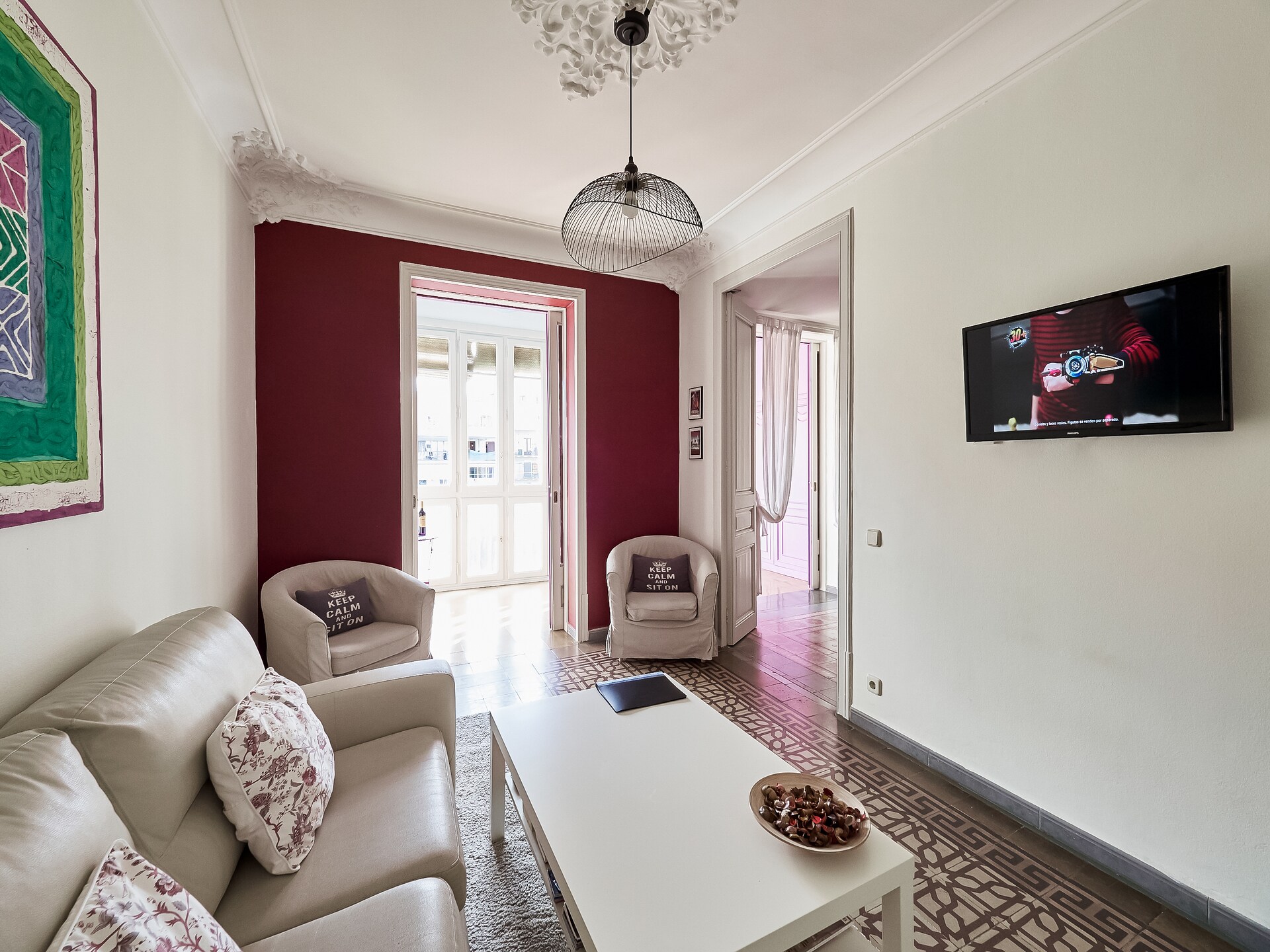 Historisch appartement aan Rambla Paris, 500m van Plaça de Catalunya - foto 10