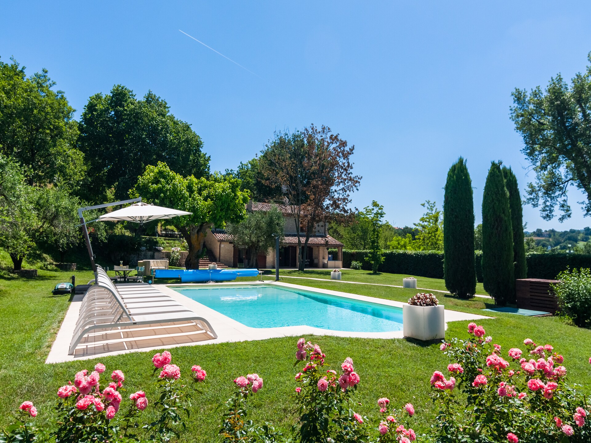 Centraal gelegen villa in Sant'ippolito voor 11 personen - foto 39