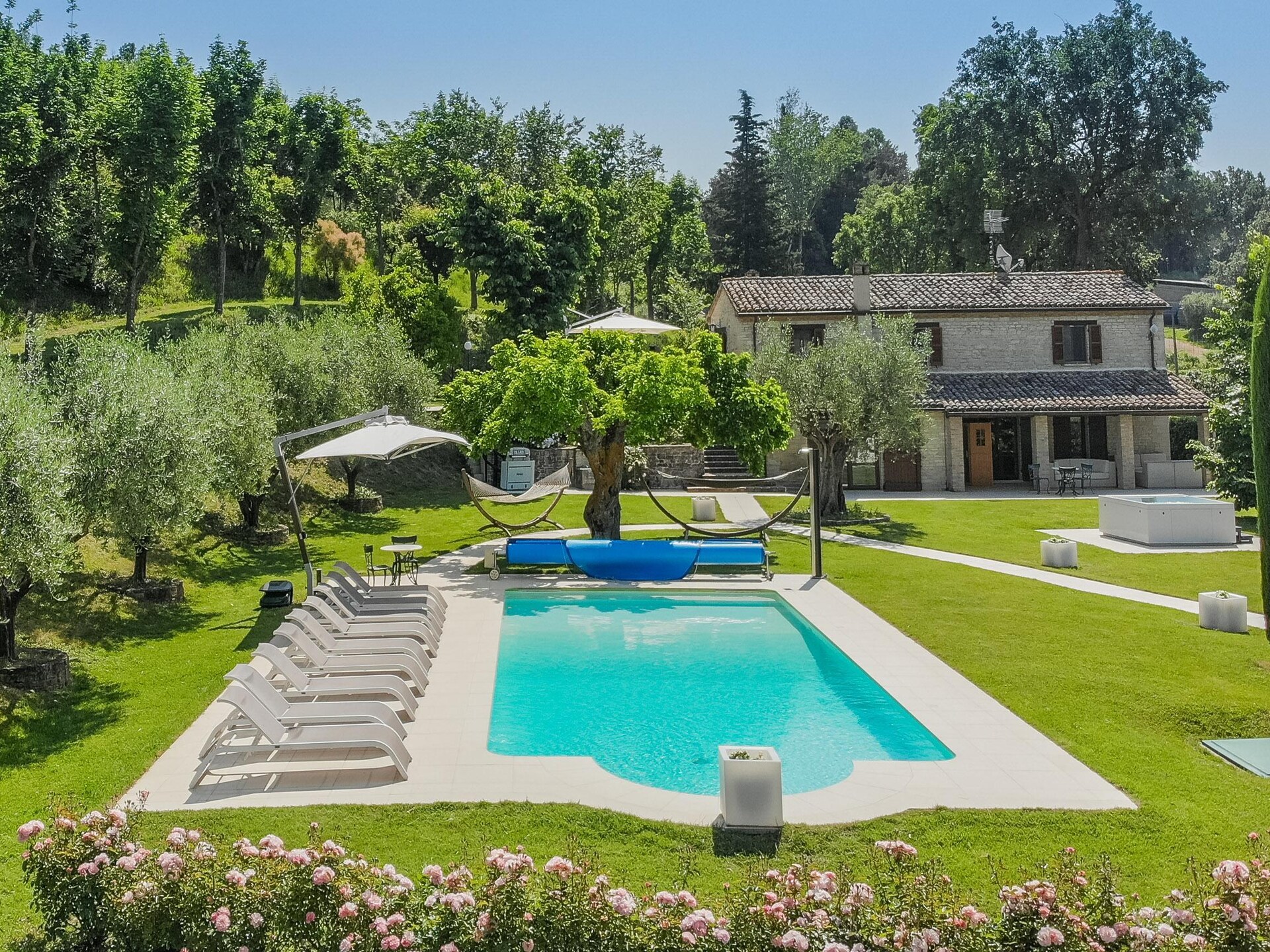 Centraal gelegen villa in Sant'ippolito voor 11 personen - foto 36