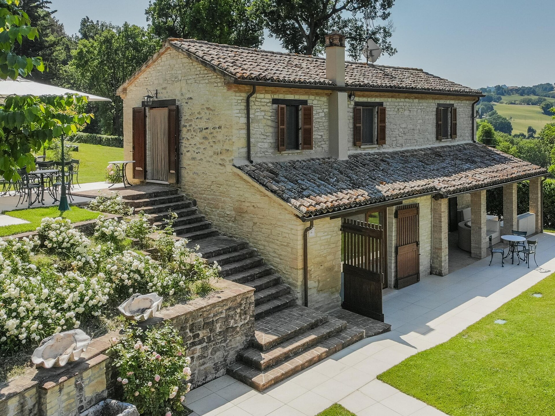 Centraal gelegen villa in Sant'ippolito voor 11 personen - foto 7