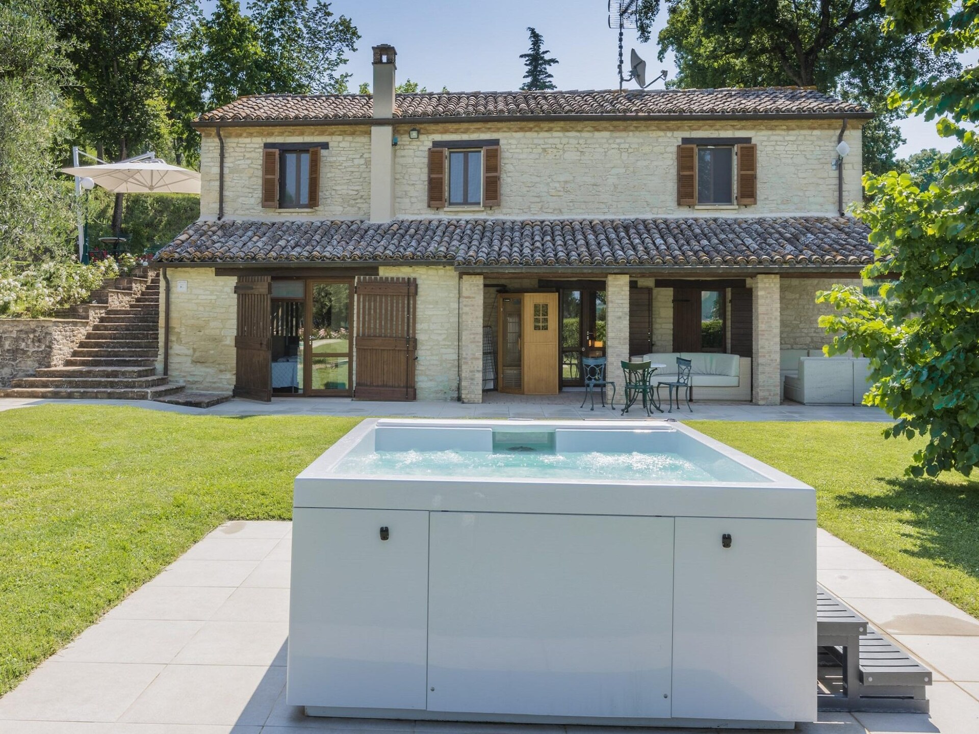 Centraal gelegen villa in Sant'ippolito voor 11 personen - foto 19