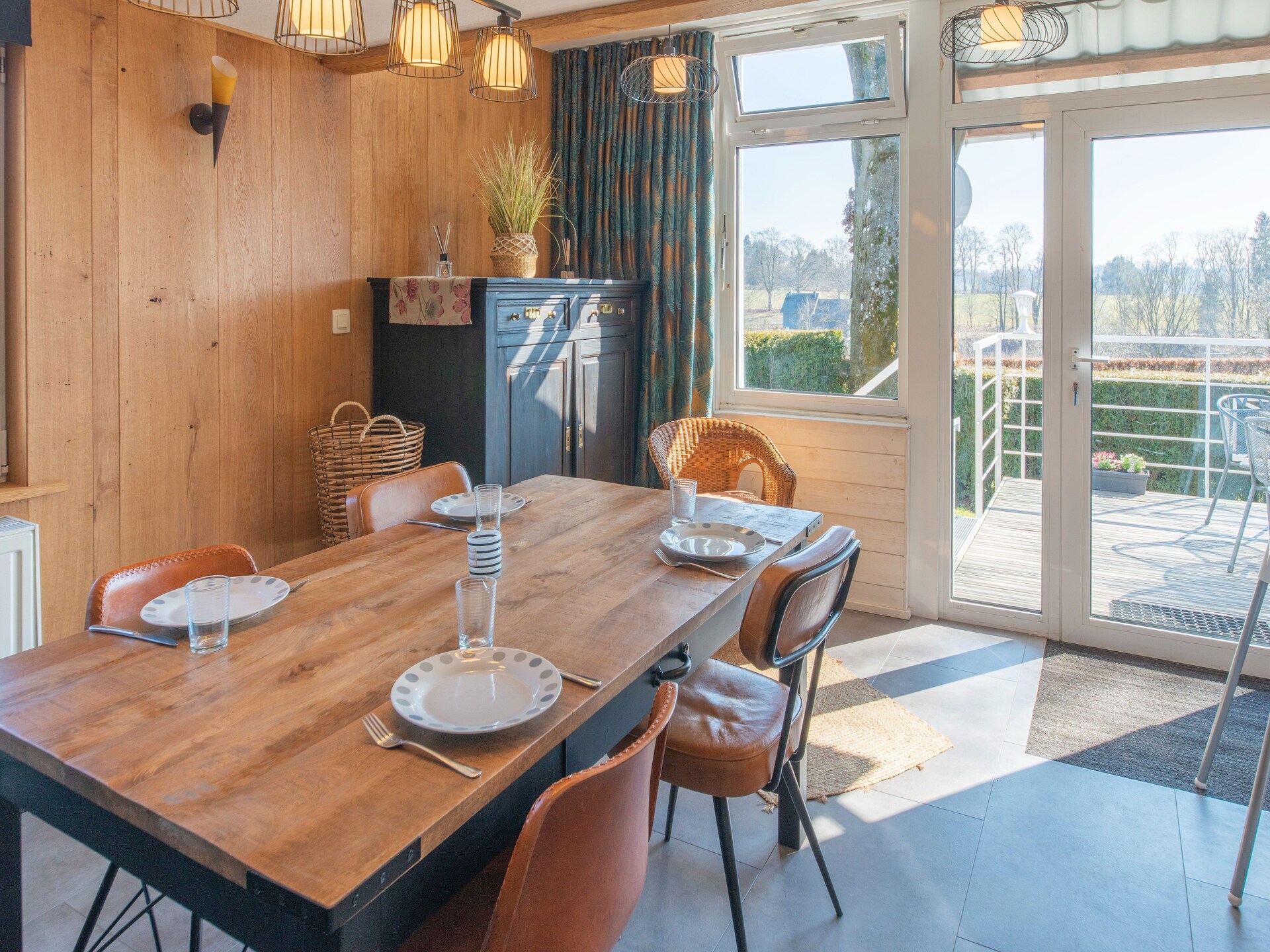 Knus landhuis nabij het meer van Robertville met omheinde tuin - foto 15