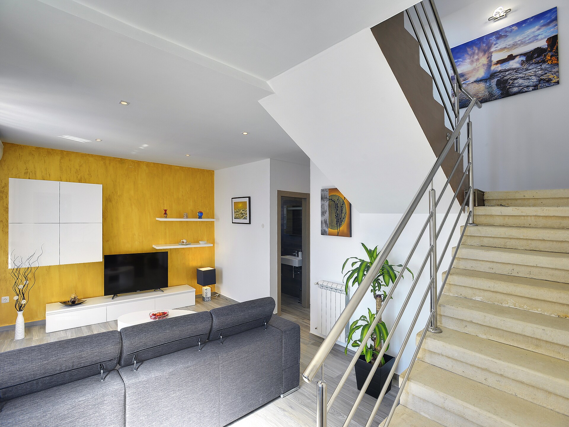 Moderne villa met privézwembad op 1 km van zee in Ližnjan - foto 7