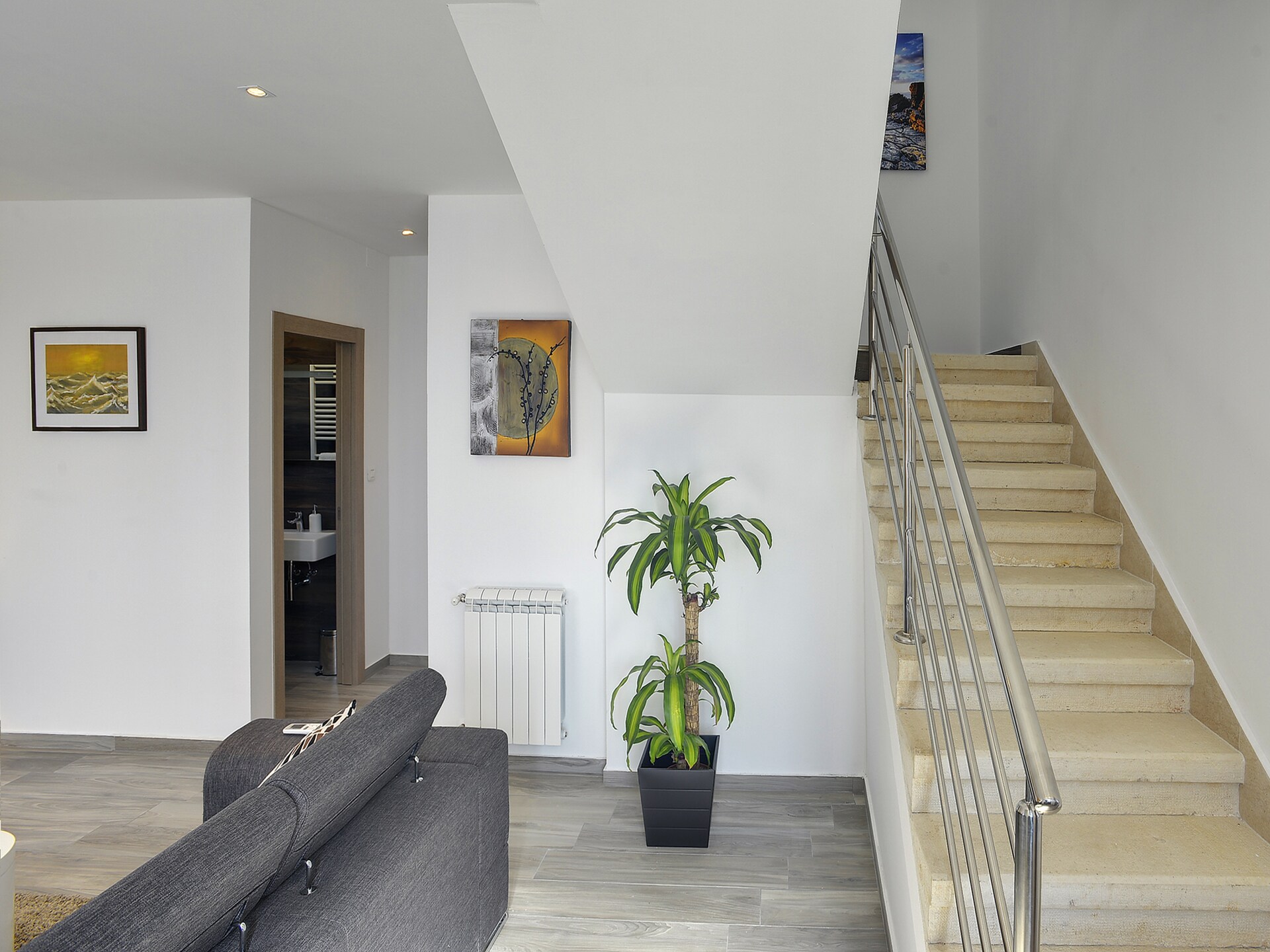 Moderne villa met privézwembad op 1 km van zee in Ližnjan - foto 19