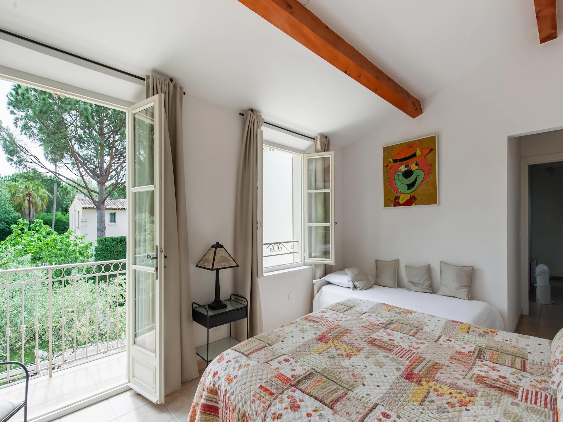 Op 400 m van het strand: Luxe villa met privézwembad in Saint Tropez - foto 18