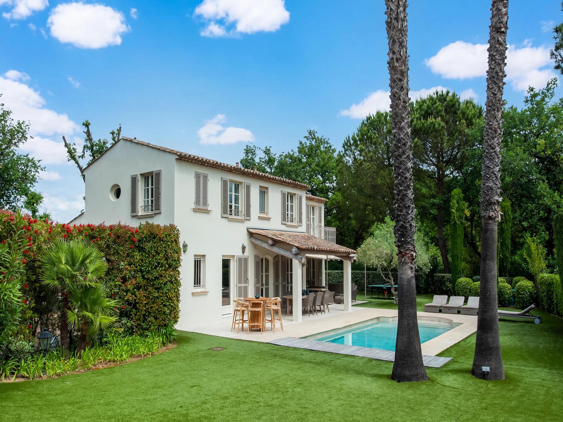 Op 400 m van het strand: Luxe villa met privézwembad in Saint Tropez - foto 6