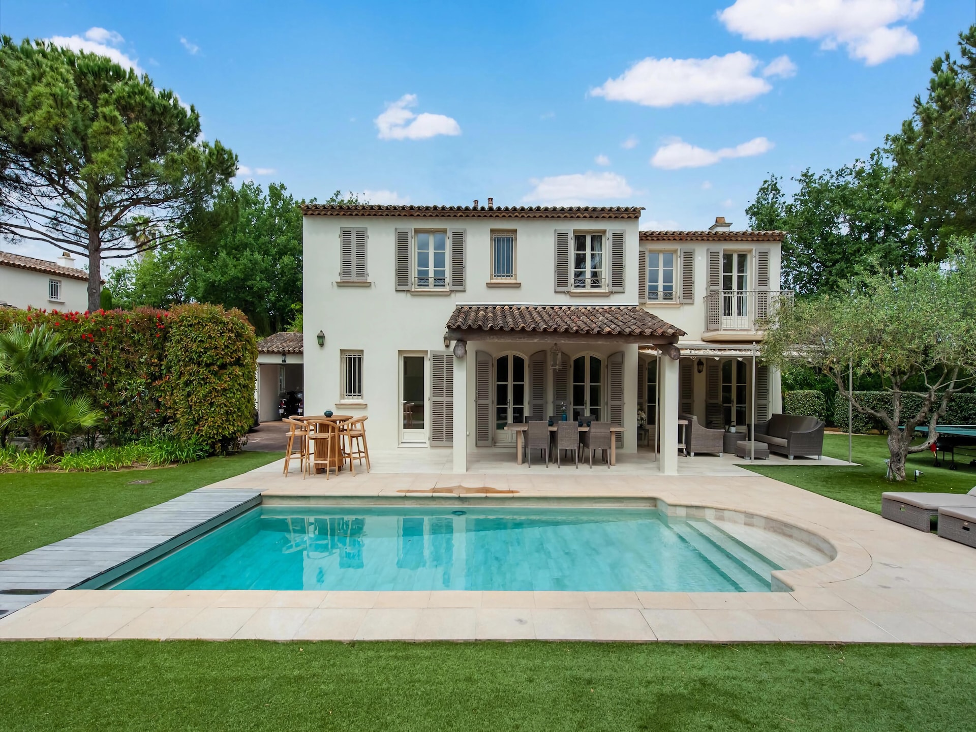 Op 400 m van het strand: Luxe villa met privézwembad in Saint Tropez - foto 1