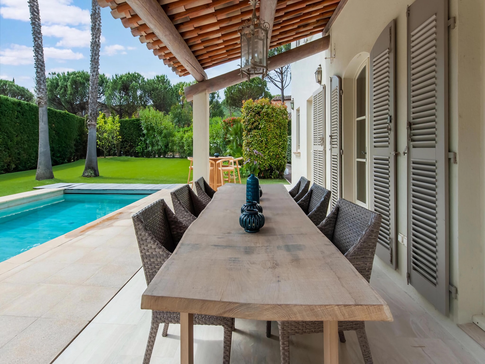 Op 400 m van het strand: Luxe villa met privézwembad in Saint Tropez - foto 5