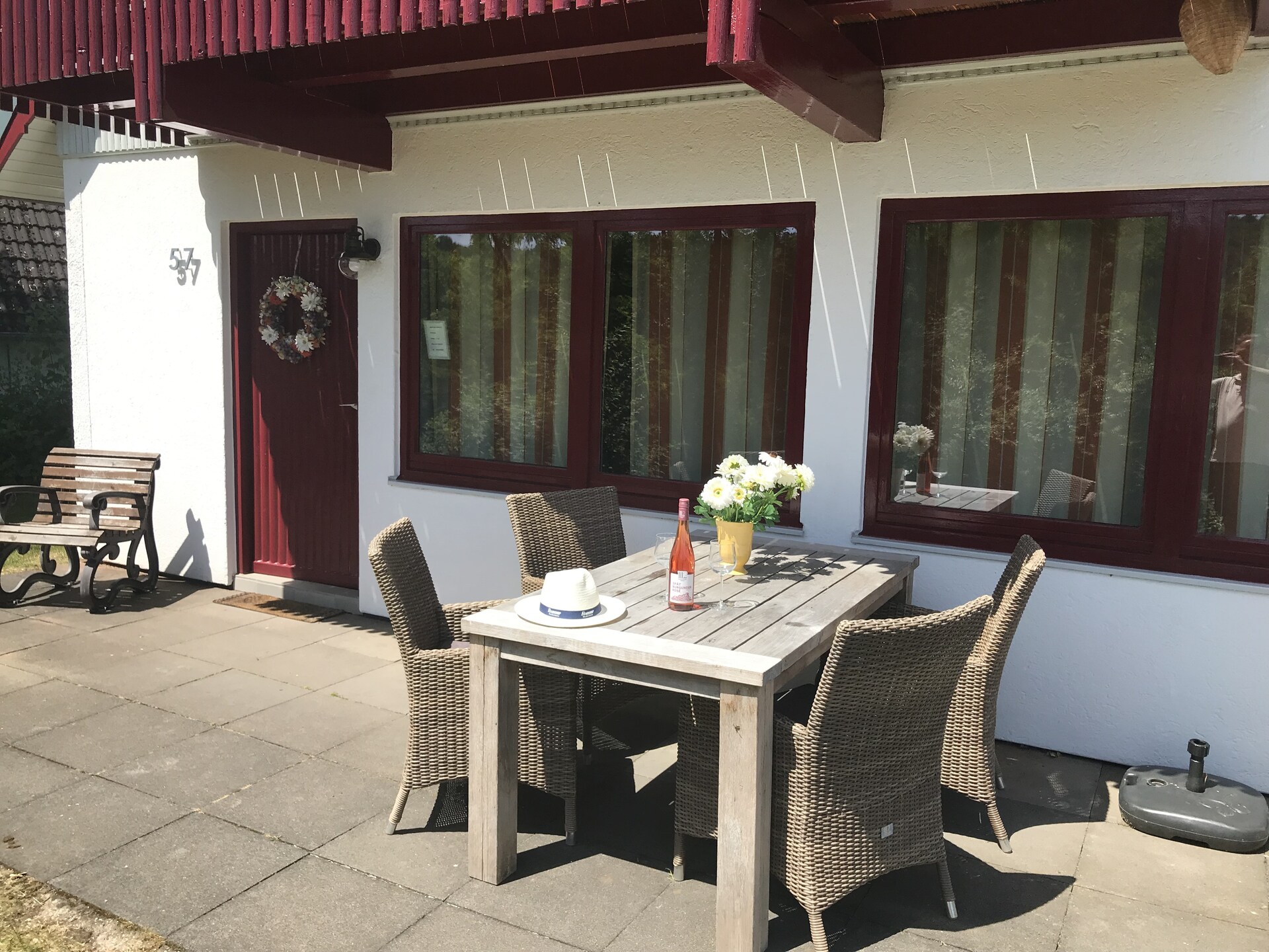 Vrijstaand vakantiehuis in het bos bij Kirchheim, vlakbij meer en golfbaan - foto 10