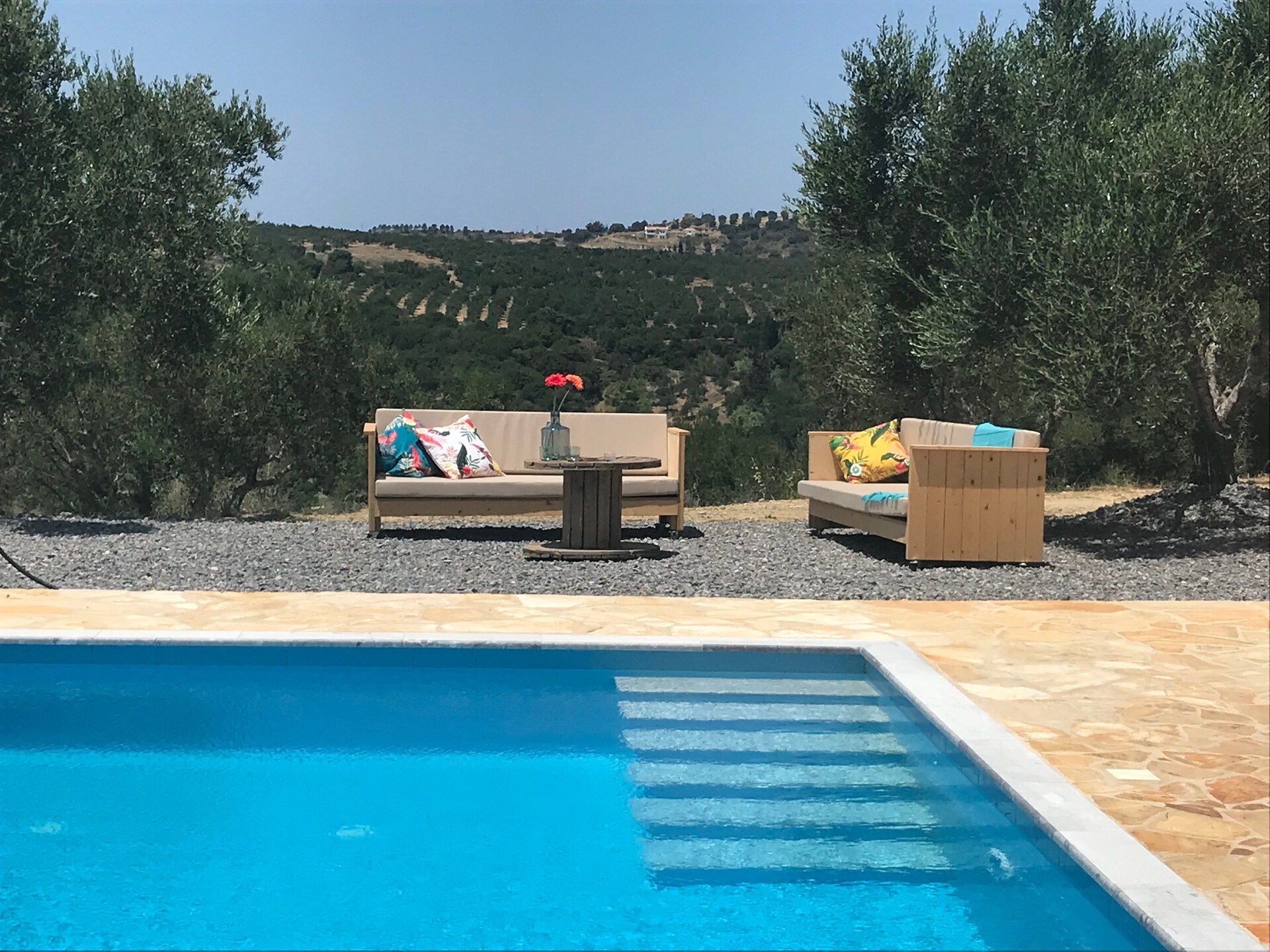 Villa Kamaria: Luxe rust in olijfgaard met privézwembad en zeezicht - foto 21