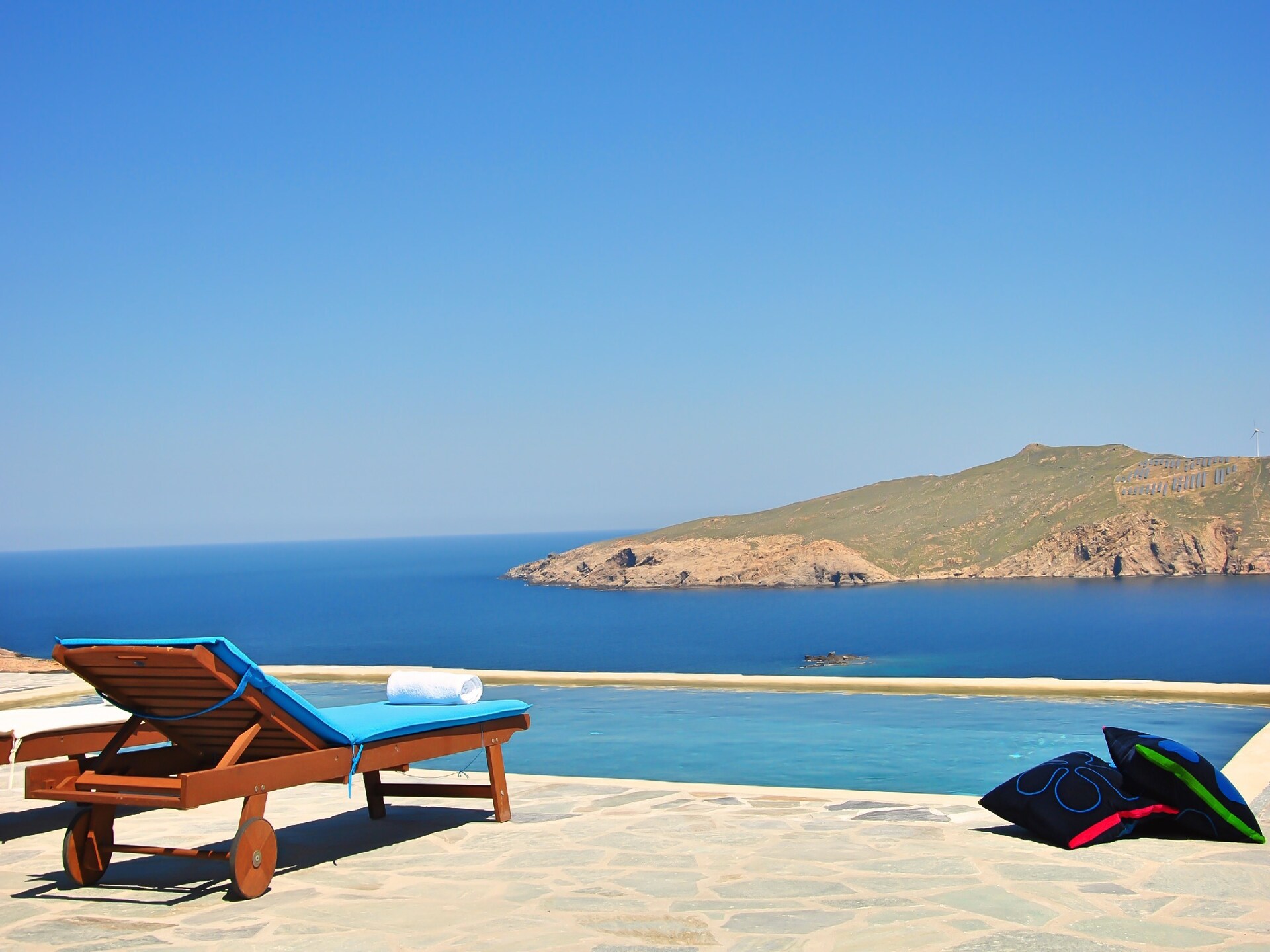 Villa Kappas: Elegante villa met privézwembad en panoramisch zeezicht bij Agios Sostis - foto 21