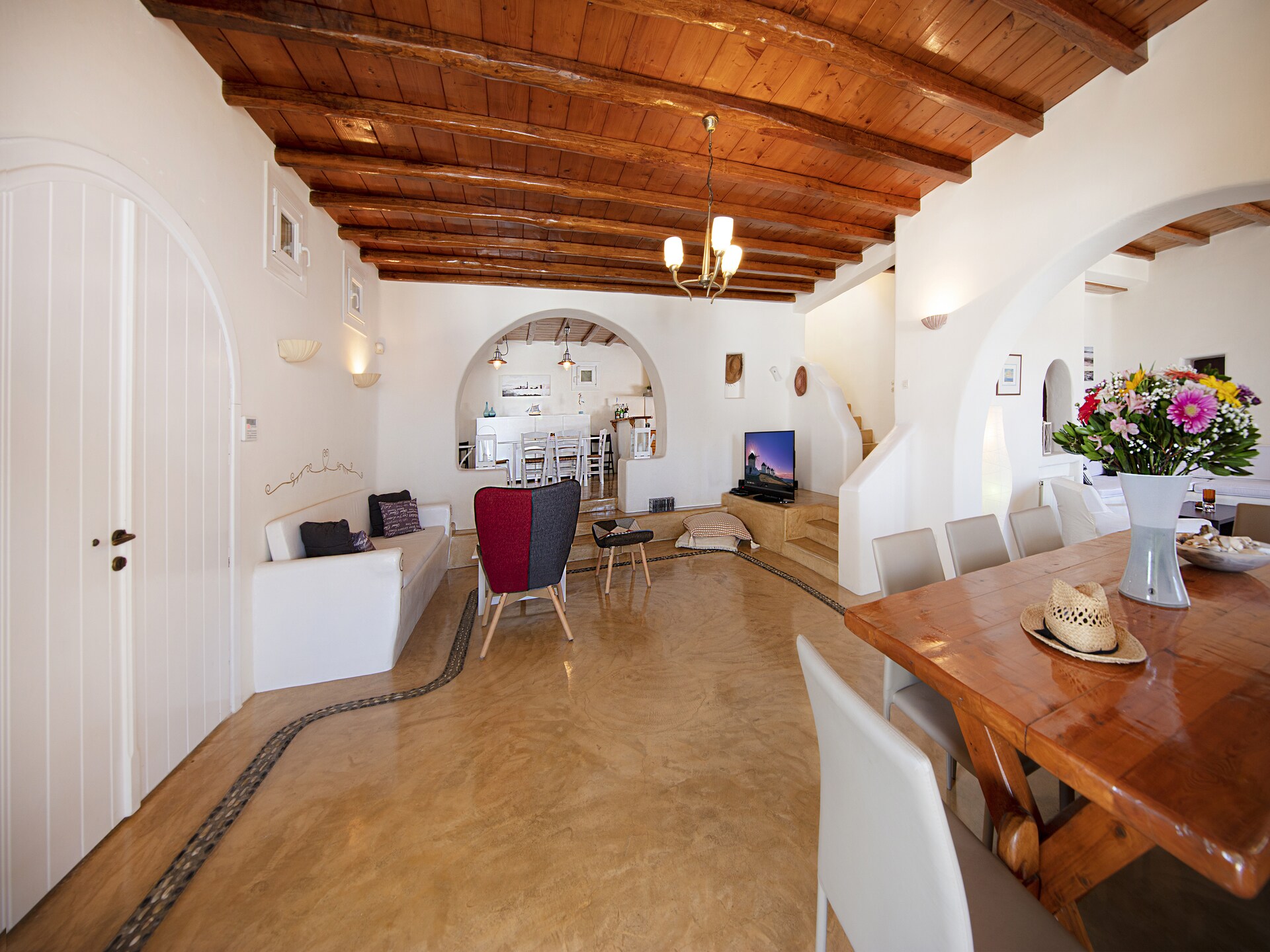 Villa Kappas: Elegante villa met privézwembad en panoramisch zeezicht bij Agios Sostis - foto 18