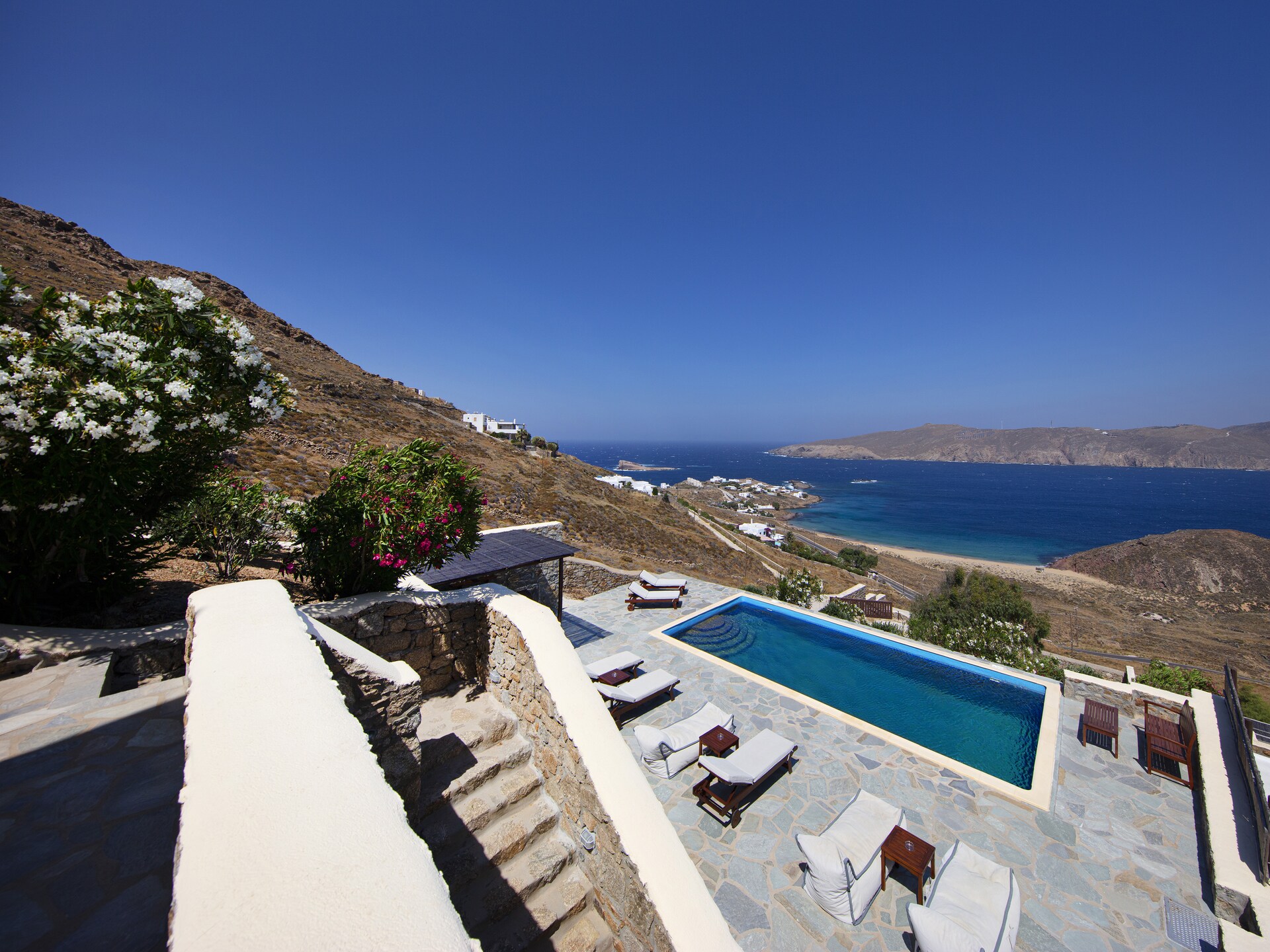 Villa Kappas: Elegante villa met privézwembad en panoramisch zeezicht bij Agios Sostis - foto 24