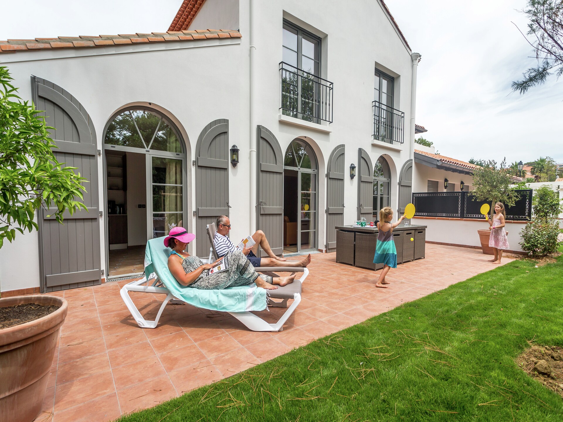 Ruime villa voor 8 personen in Biarritz met verwarmd zwembad - foto 16