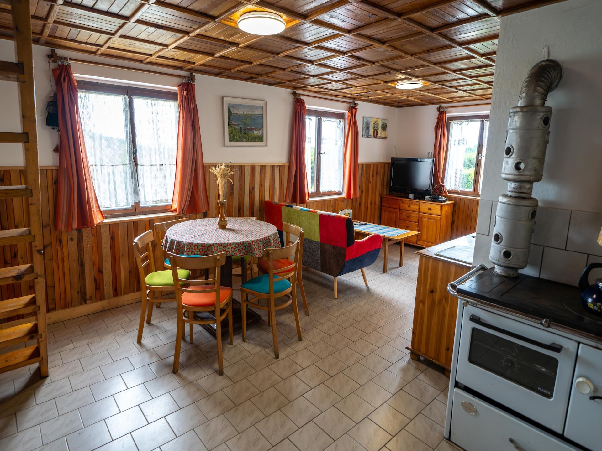 Pohoda: vrijstaand huisdiervriendelijk vakantiehuis voor 4 in de bossen bij Praag - foto 9