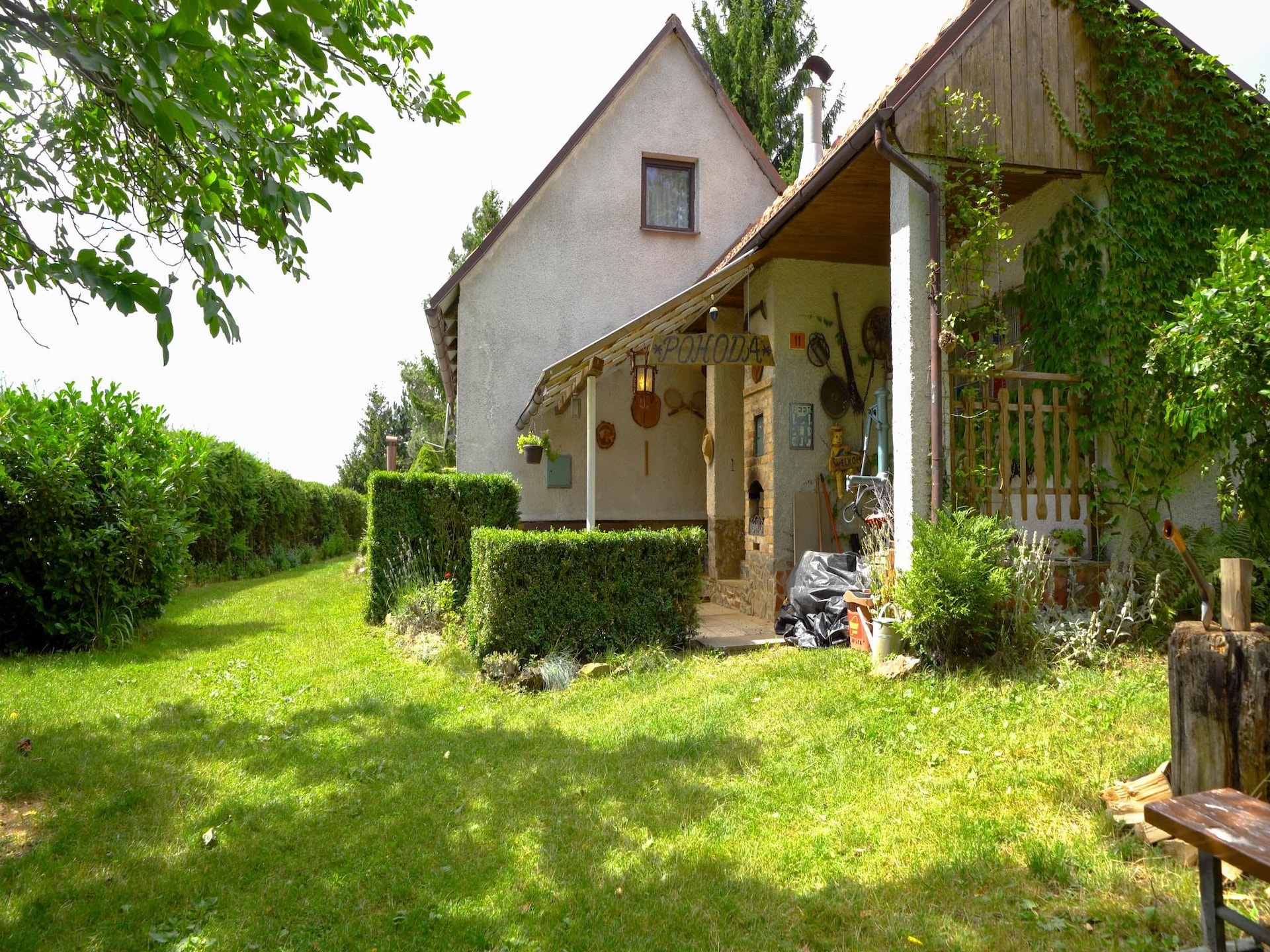 Pohoda: vrijstaand huisdiervriendelijk vakantiehuis voor 4 in de bossen bij Praag - foto 29
