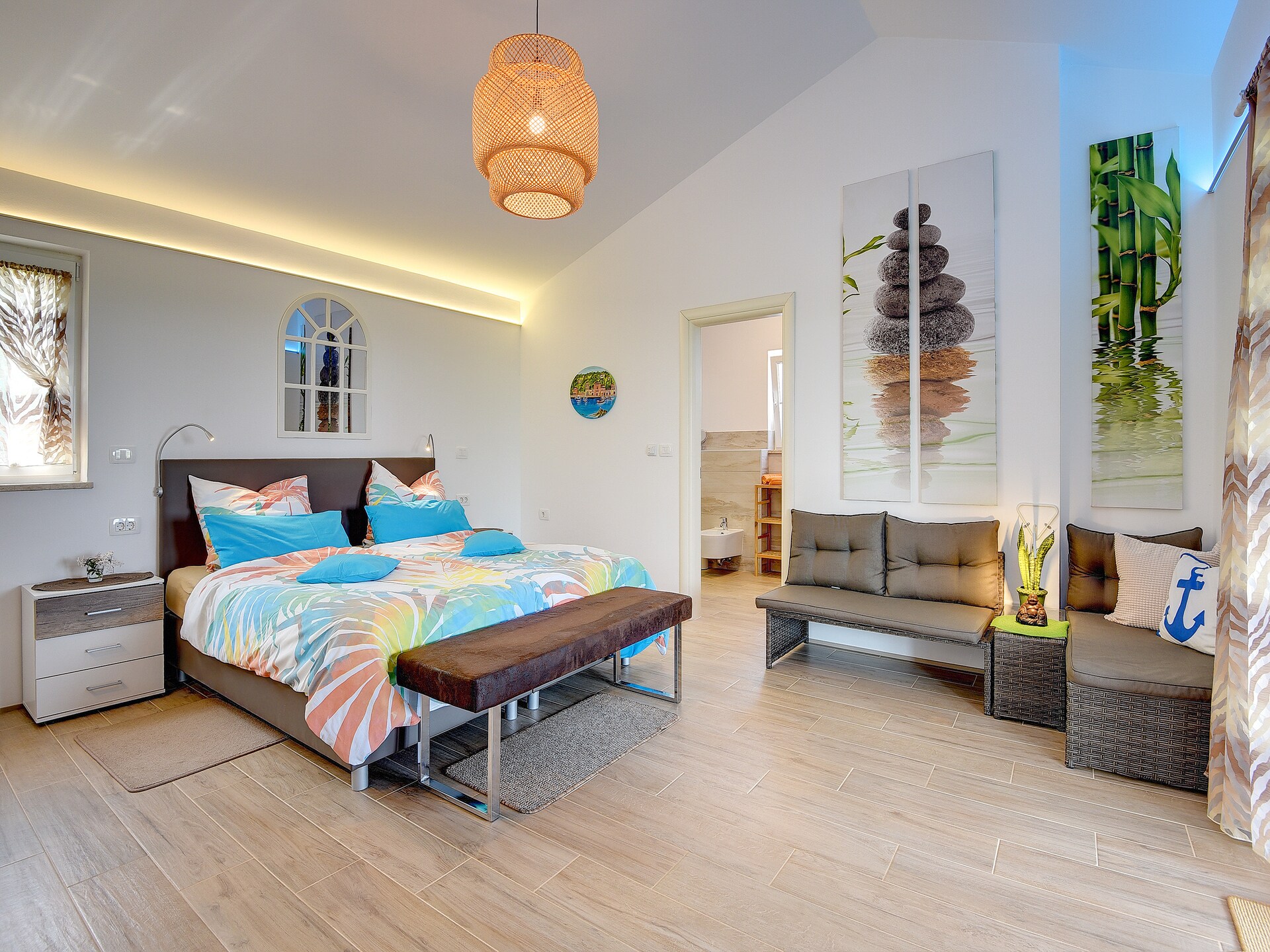 Moderne villa bij Novigrad met privézwembad en landelijk uitzicht - foto 13