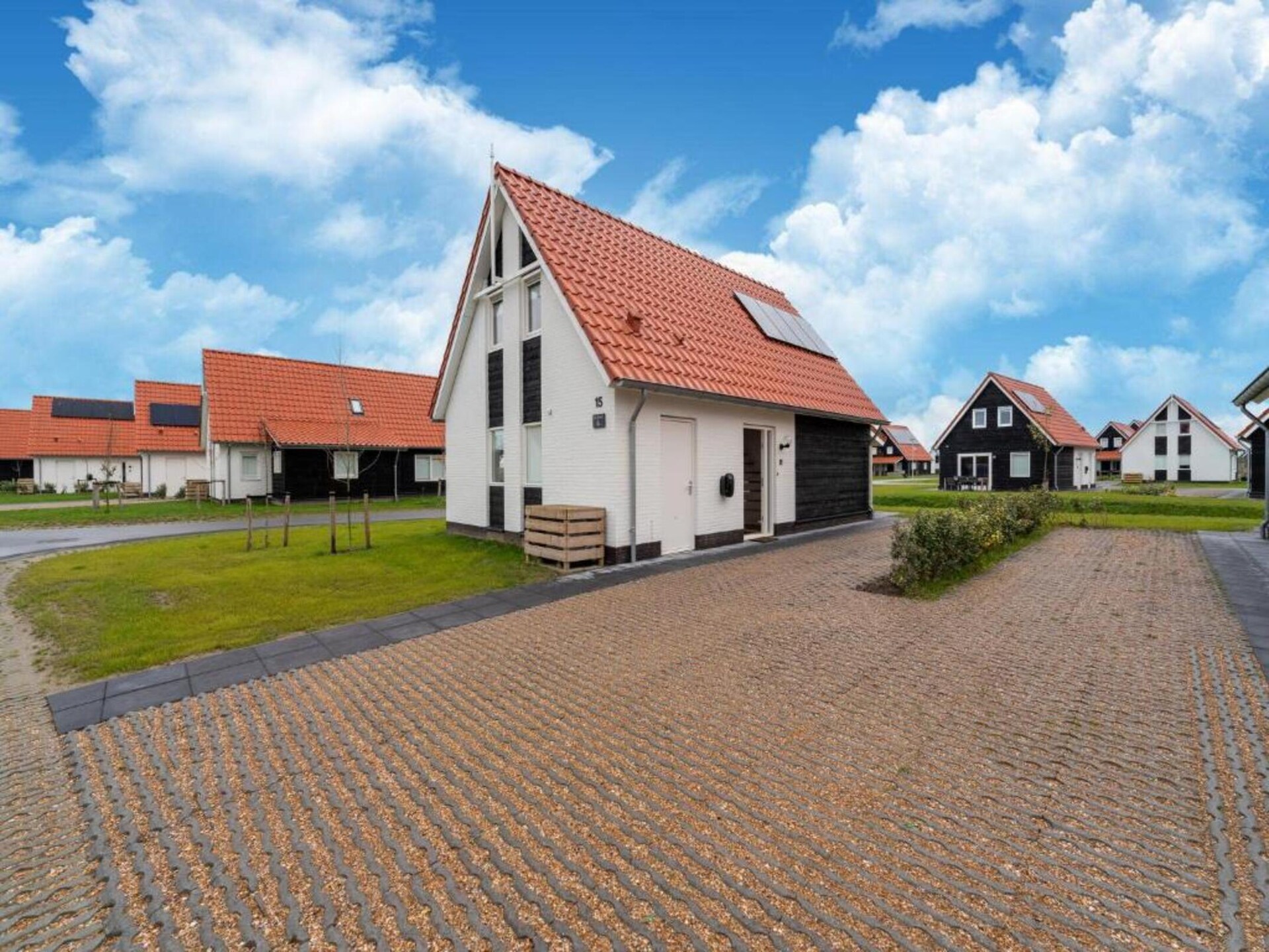Vrijstaande rietgedekte villa voor 8 personen in hartje Domburg - foto 9
