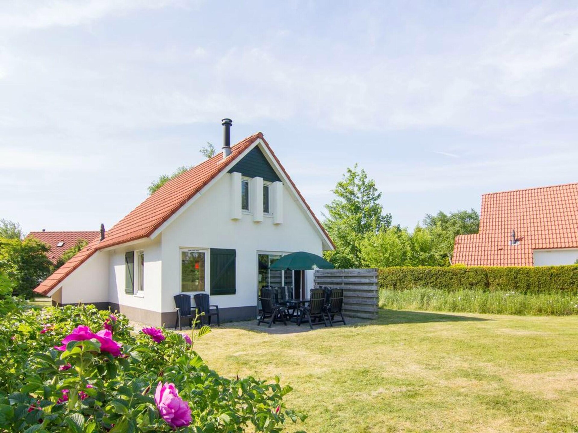 Vrijstaande rietgedekte villa voor 8 personen in hartje Domburg - foto 12
