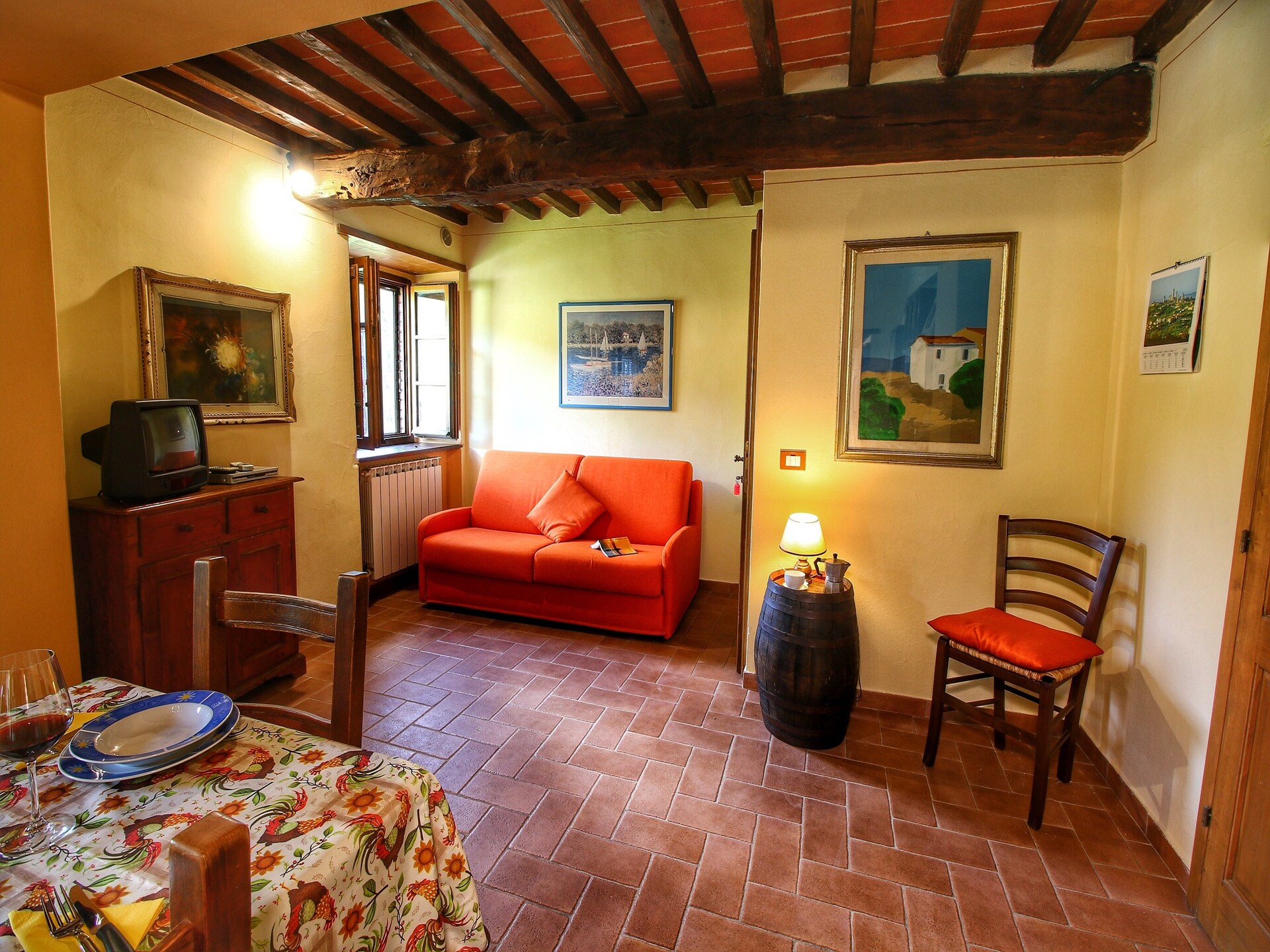 Sfeervol appartement Girasole in het hart van Radda in Chianti - foto 12