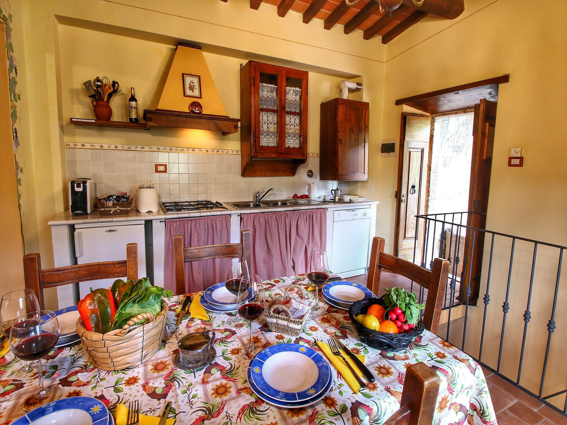 Sfeervol appartement Girasole in het hart van Radda in Chianti - foto 14