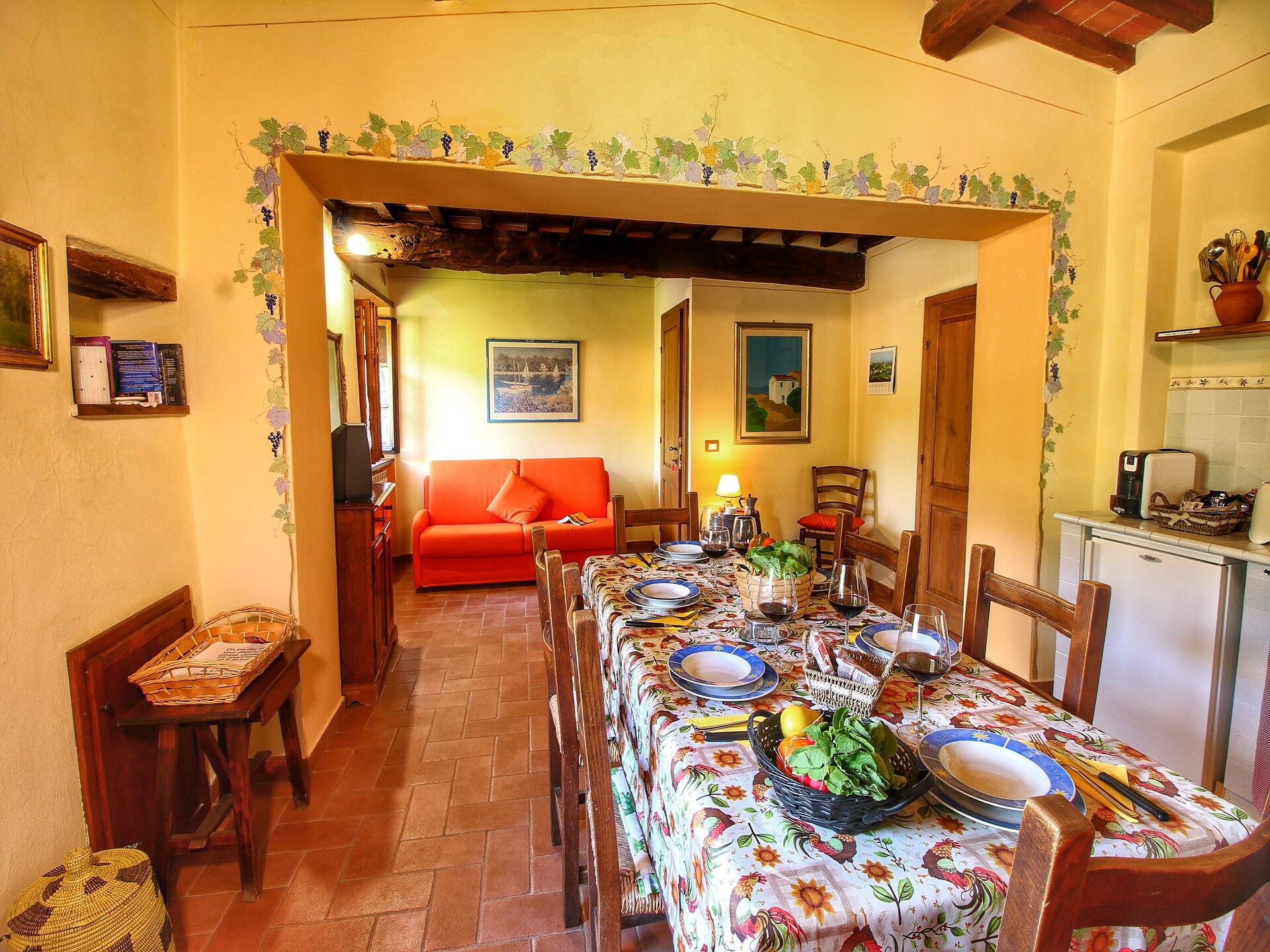 Sfeervol appartement Girasole in het hart van Radda in Chianti - foto 13
