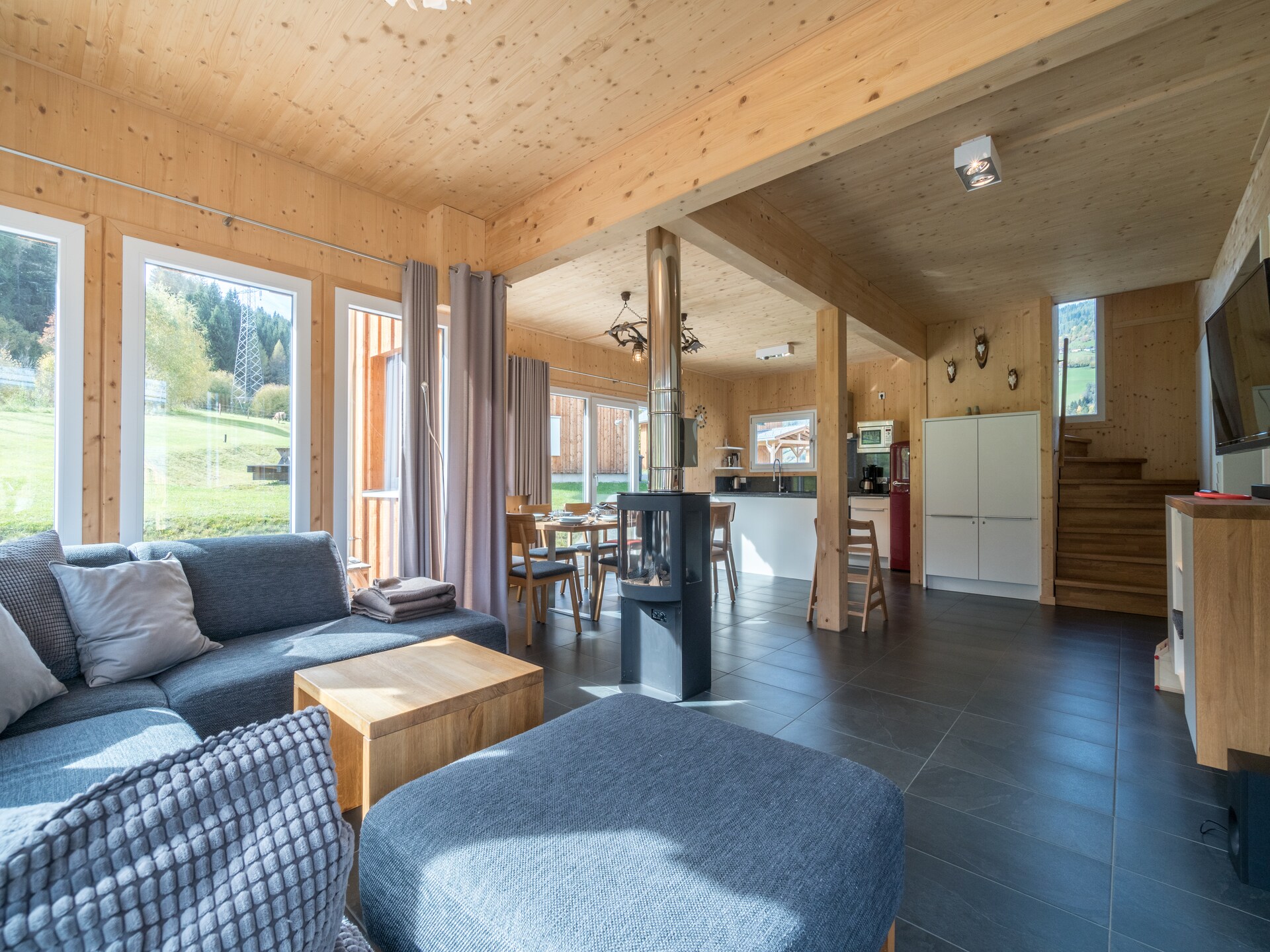 Luxe chalet voor 10 personen aan de piste met privé wellness in Murau - foto 14